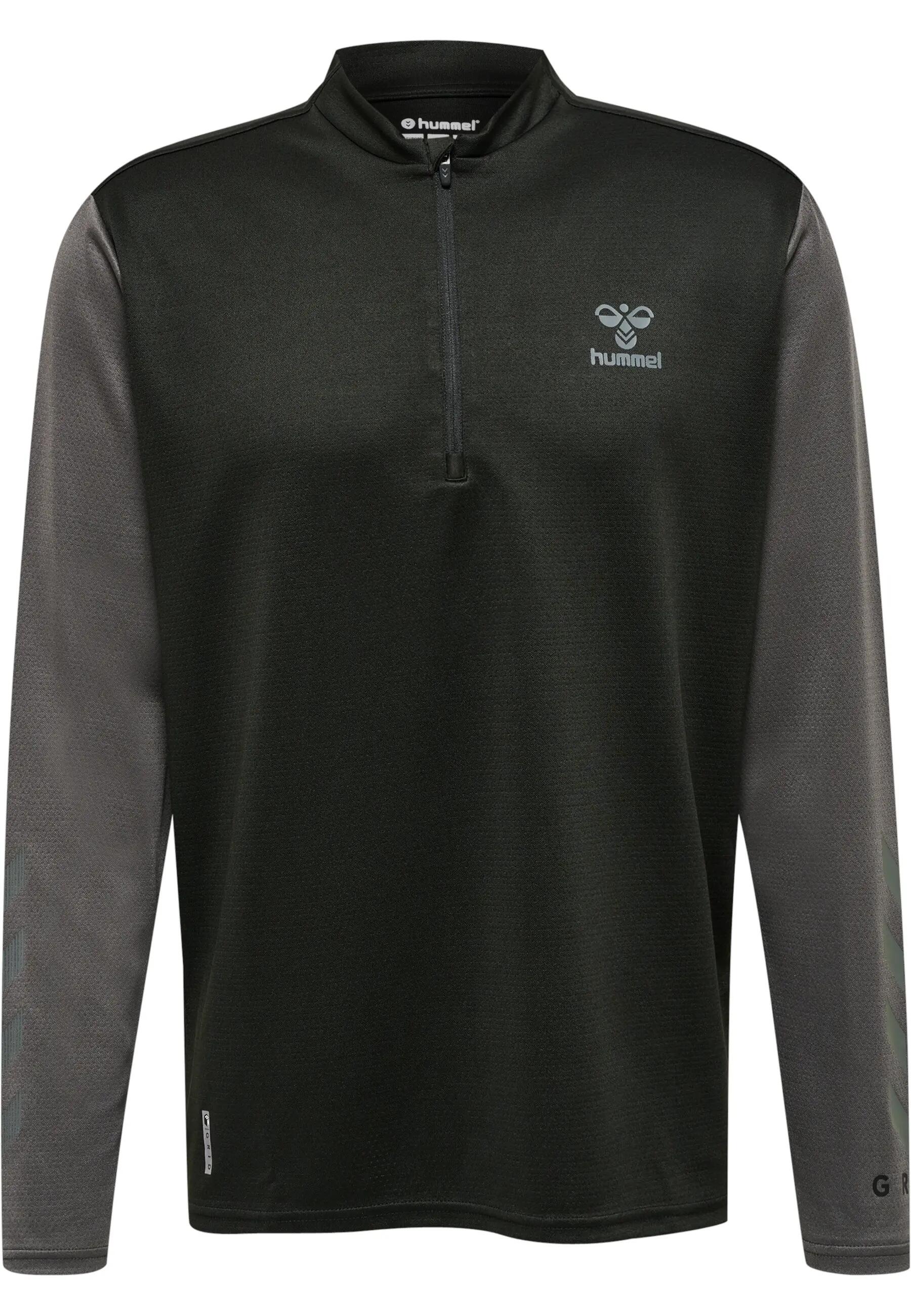 Halb-gezippte Trainingsjacke Hummel On-Grid 6/13