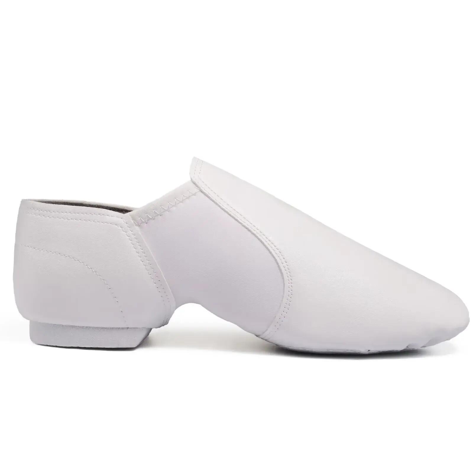 Leather Supple Upper Jazz Dance Shoes For Adult Dancers