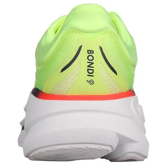 Zapatillas - running - Hombre - Bondi 9 - amortiguación - neon yuzu/sunlight 4/4