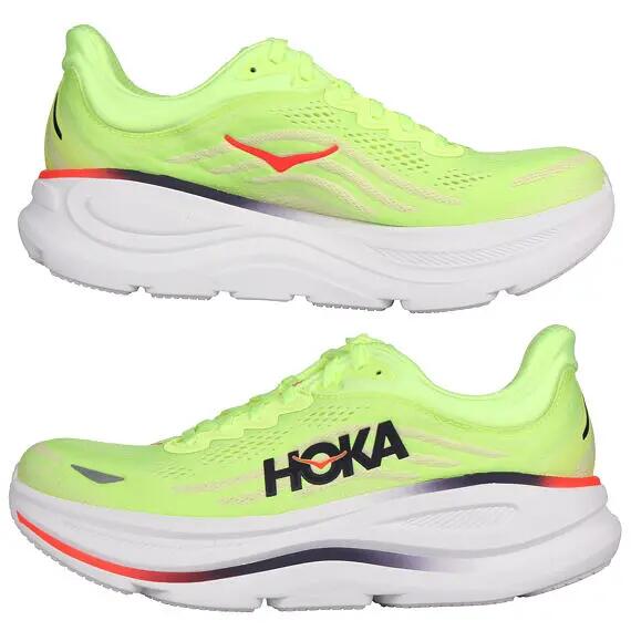 Zapatillas - running - Hombre - Bondi 9 - amortiguación - neon yuzu/sunlight 2/4