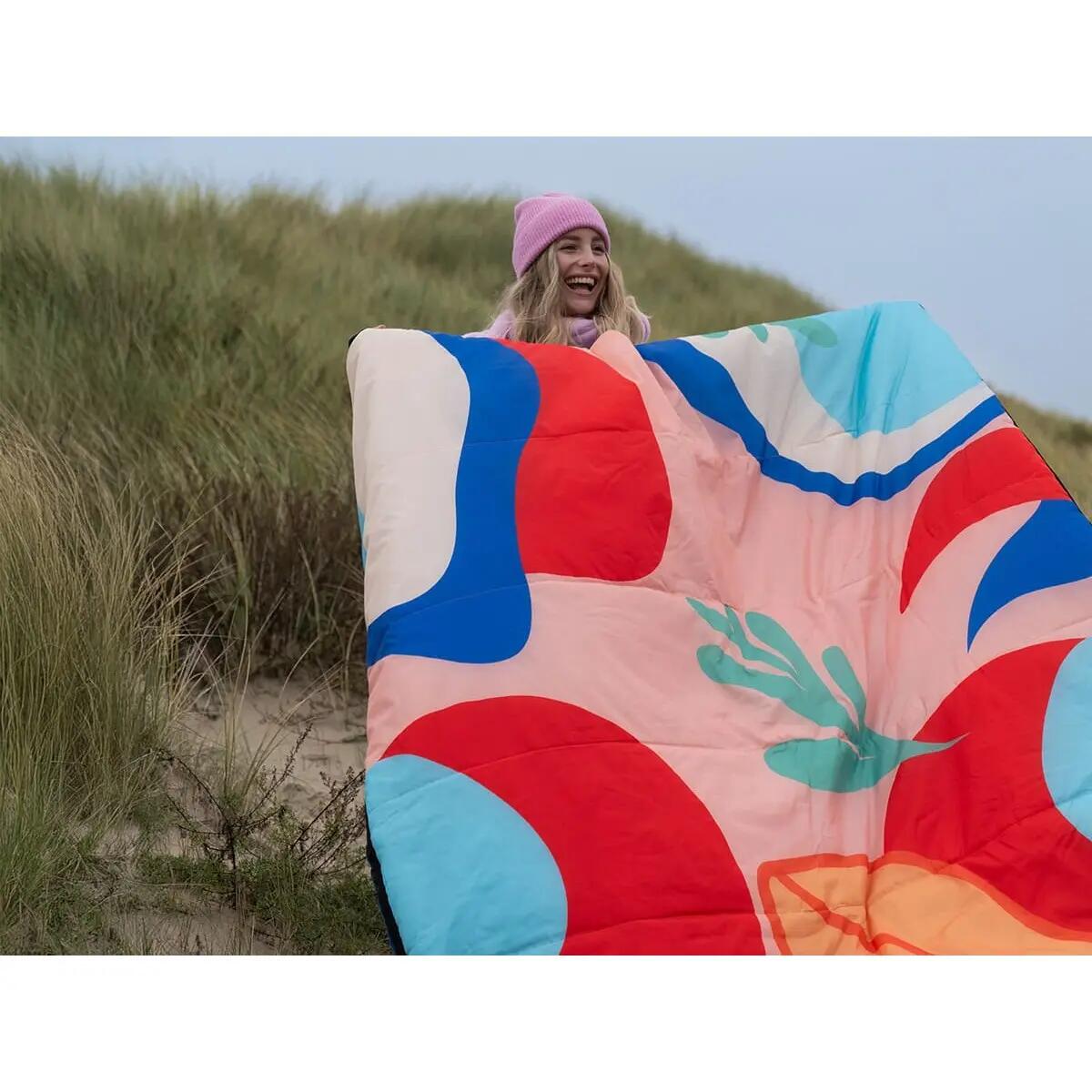 Deckenschlafsack Sovro 220 Coral Flame  - Schlafsack für Erwachsene - 220x80cm 4/14