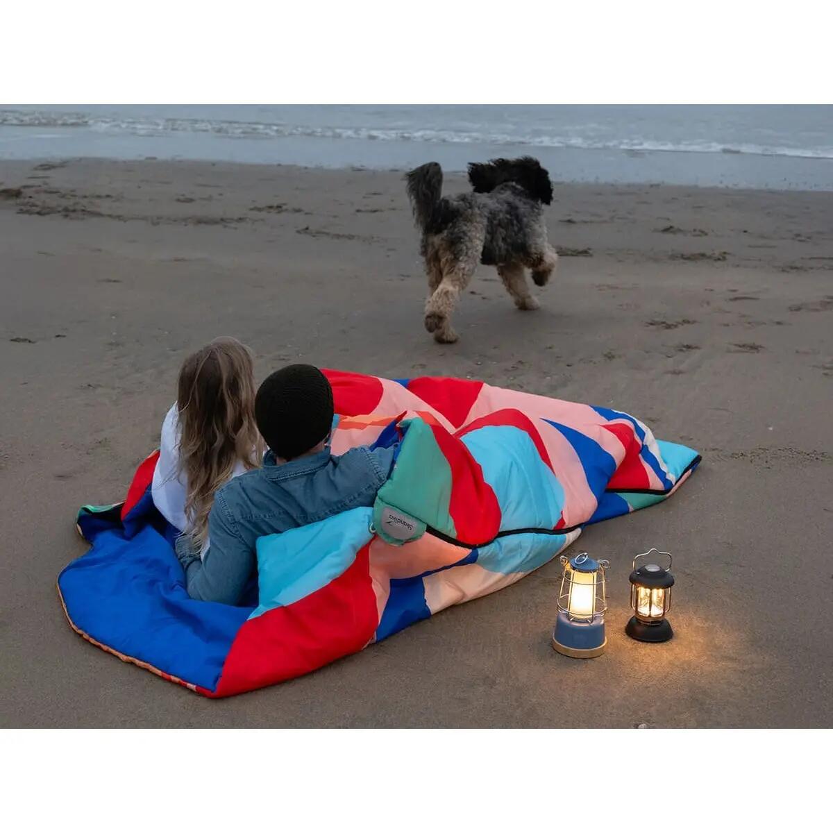 Deckenschlafsack Sovro 220 Coral Flame  - Schlafsack für Erwachsene - 220x80cm 3/14