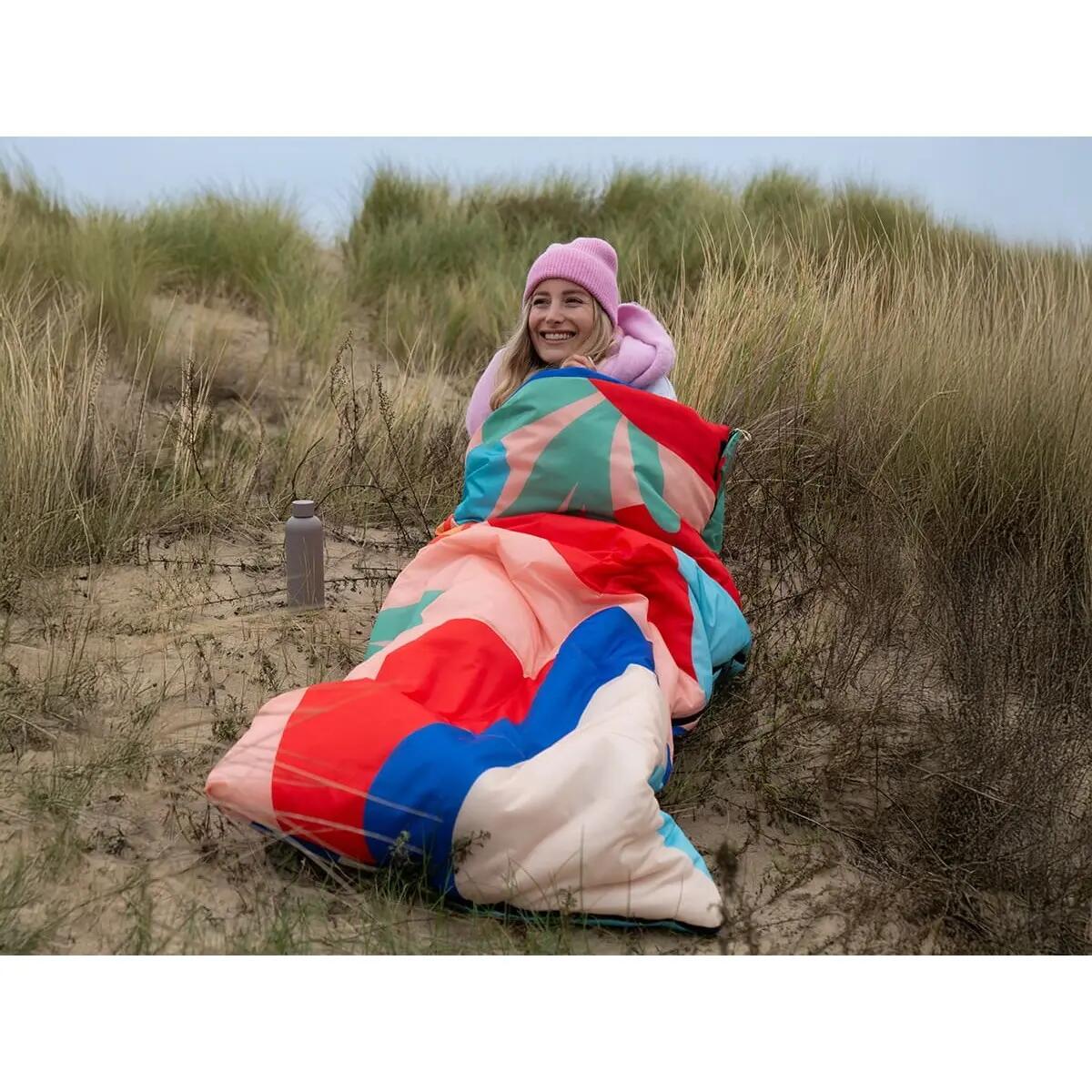 Deckenschlafsack Sovro 220 Coral Flame  - Schlafsack für Erwachsene - 220x80cm 2/14