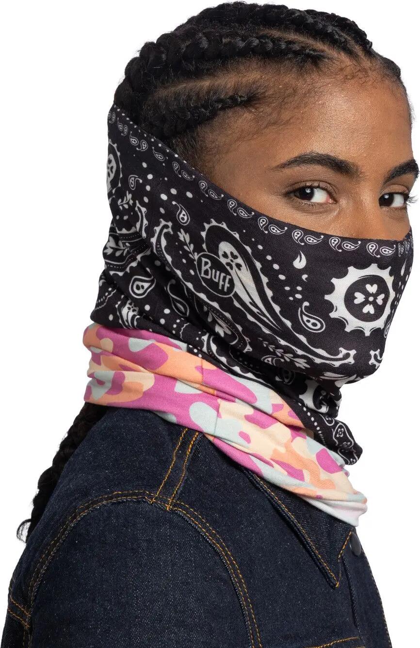 Scaldacollo Buff Original EcoStretch Camo Cash Pink 4/7