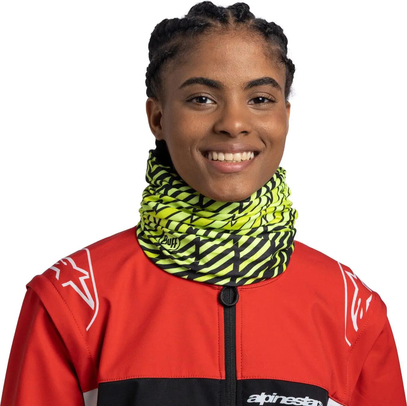 Bandana BUFF ORIGINAL ECOSTRETCH TANNER LIME 3/7