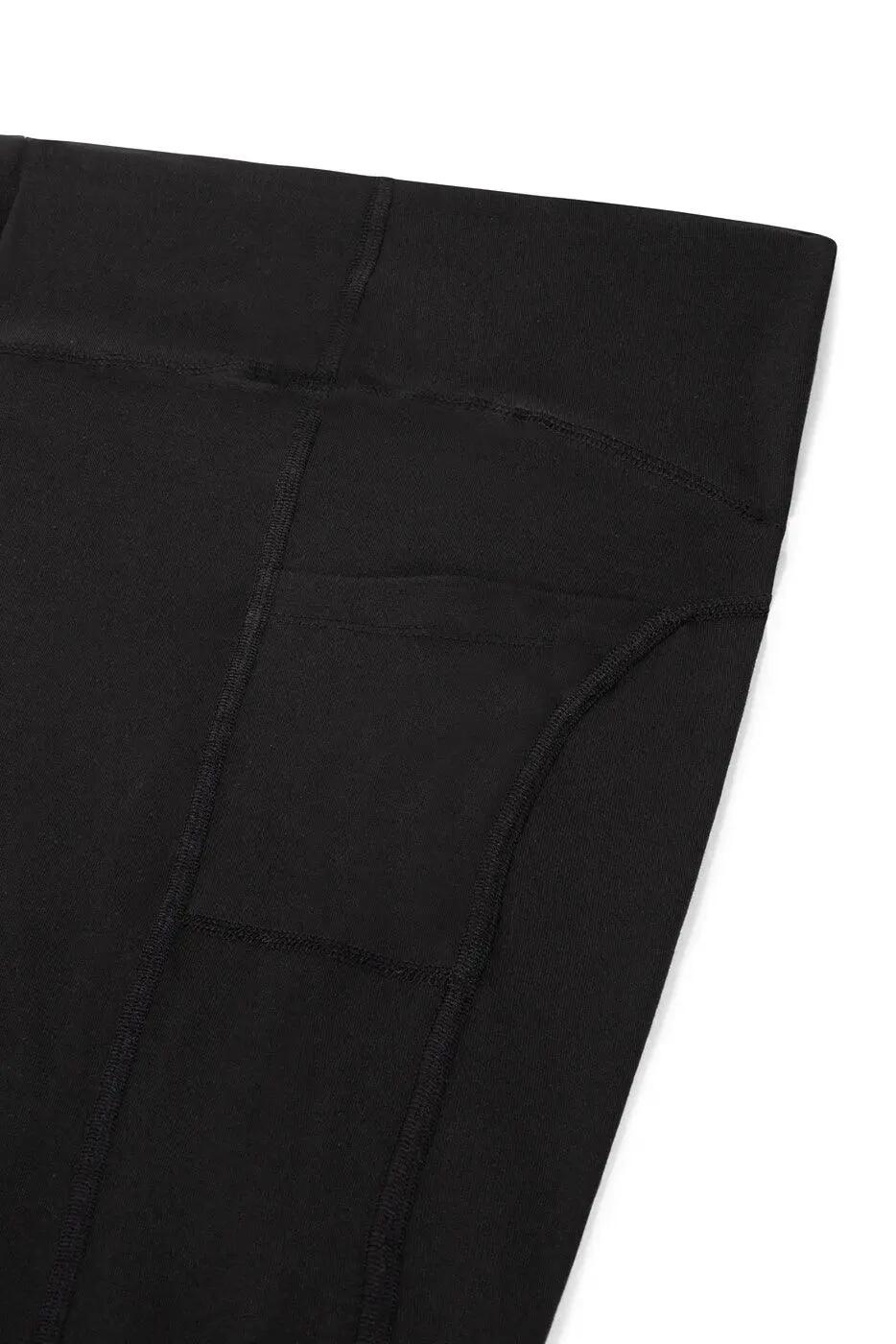 Legging de Yoga et Pilates Tara avec Poches - Noir 7/7