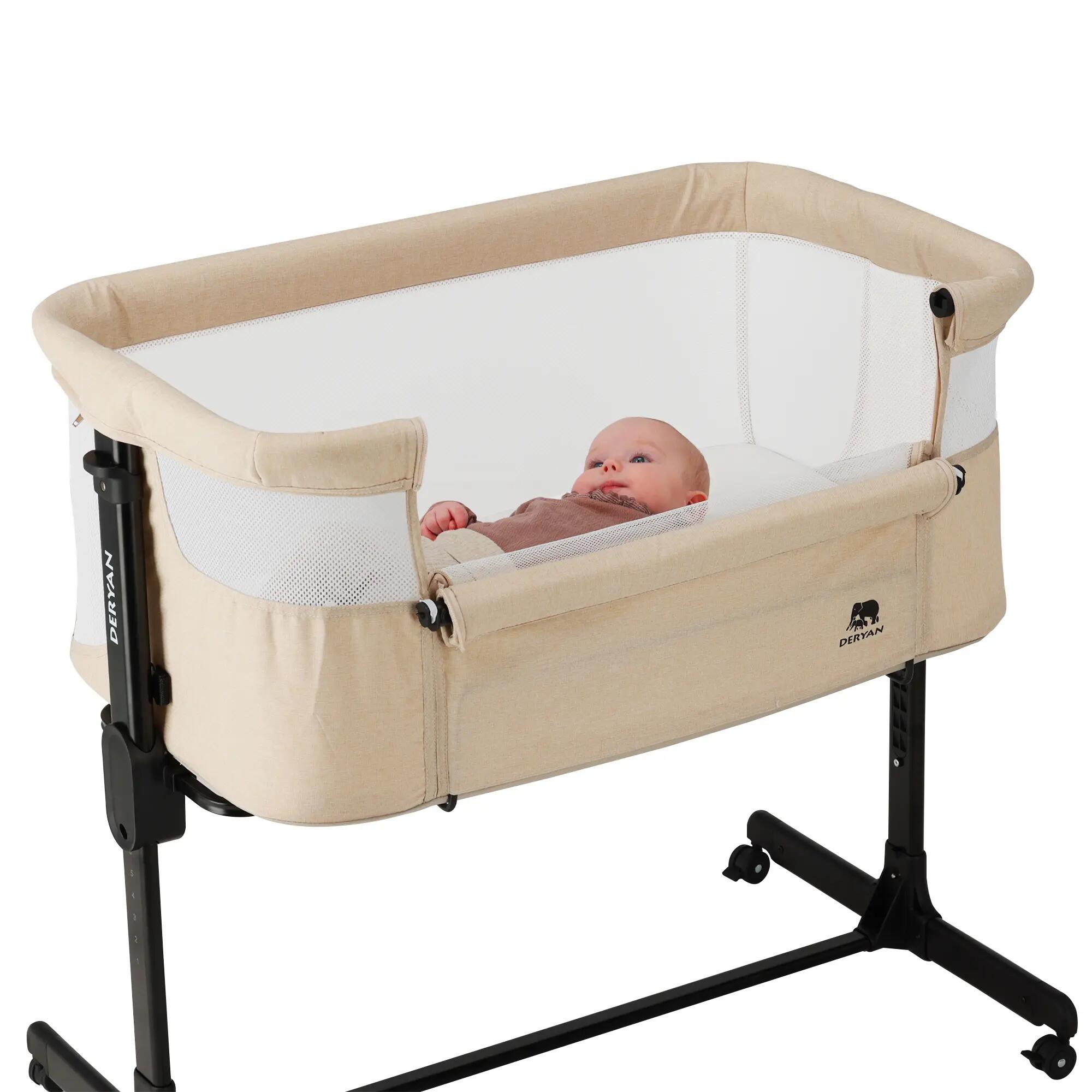 Snoozy Co-Sleeper - Babybett - Verstellbarer Rahmen - 0–6 Monate - Creme 5/5