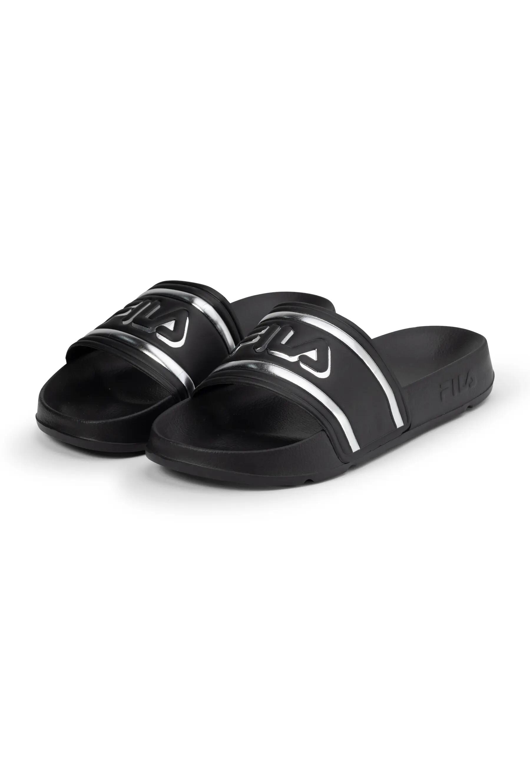 FILA Morro Bay Logo sandale pool clogs pentru femei, material plastic, talpă EVA