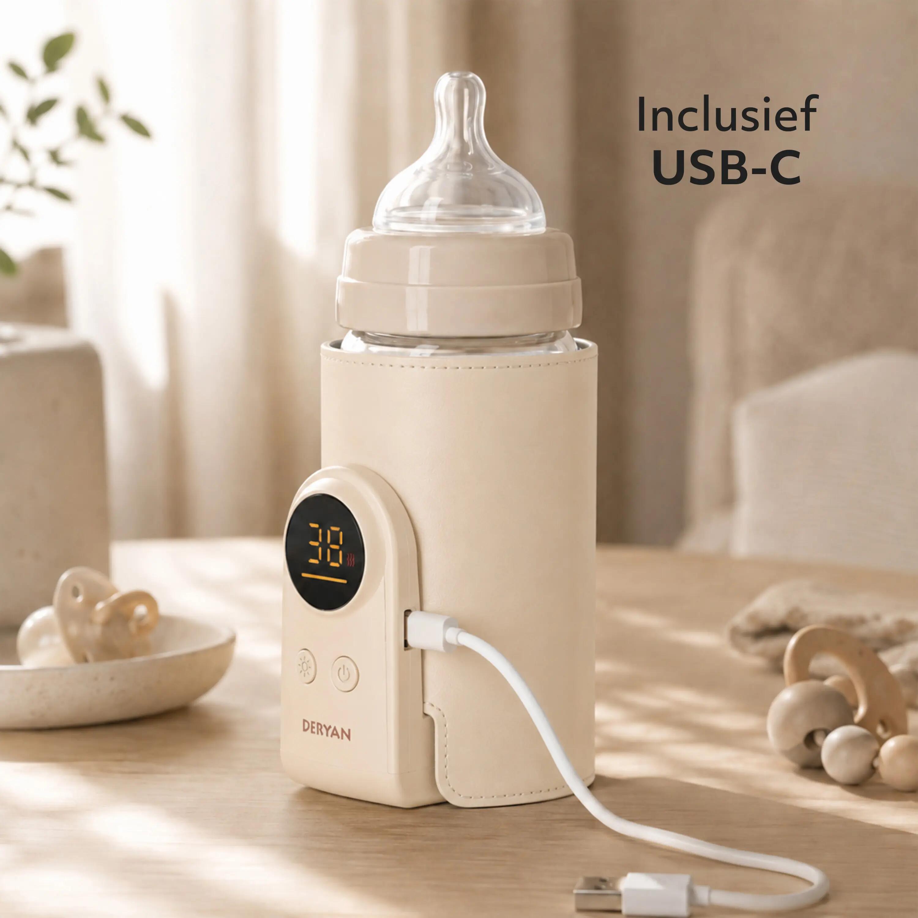Chauffe-Biberon Portable Sleeve - Crème 5/5