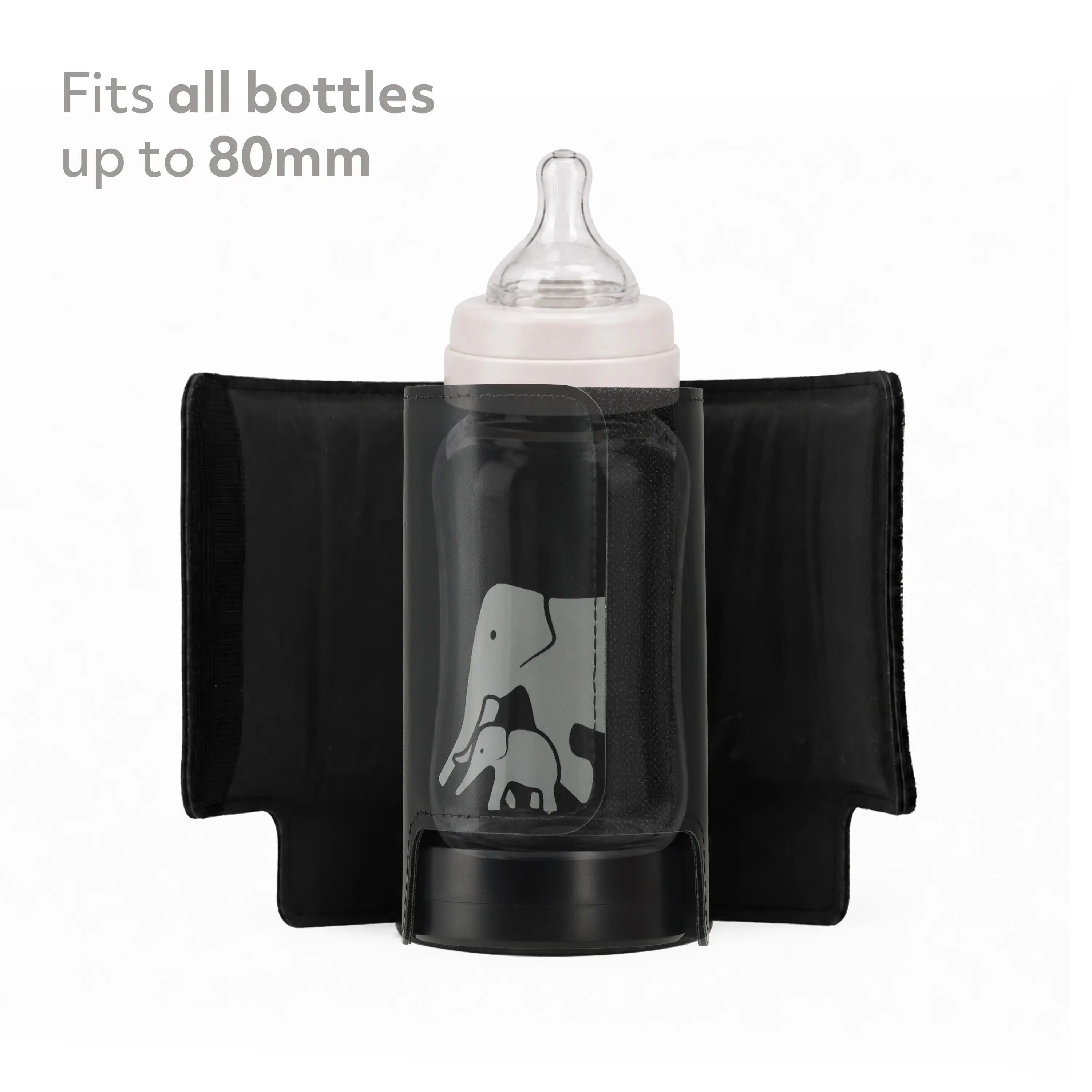 Draagbare Sleeve Flessenwarmer - Zwart 3/5