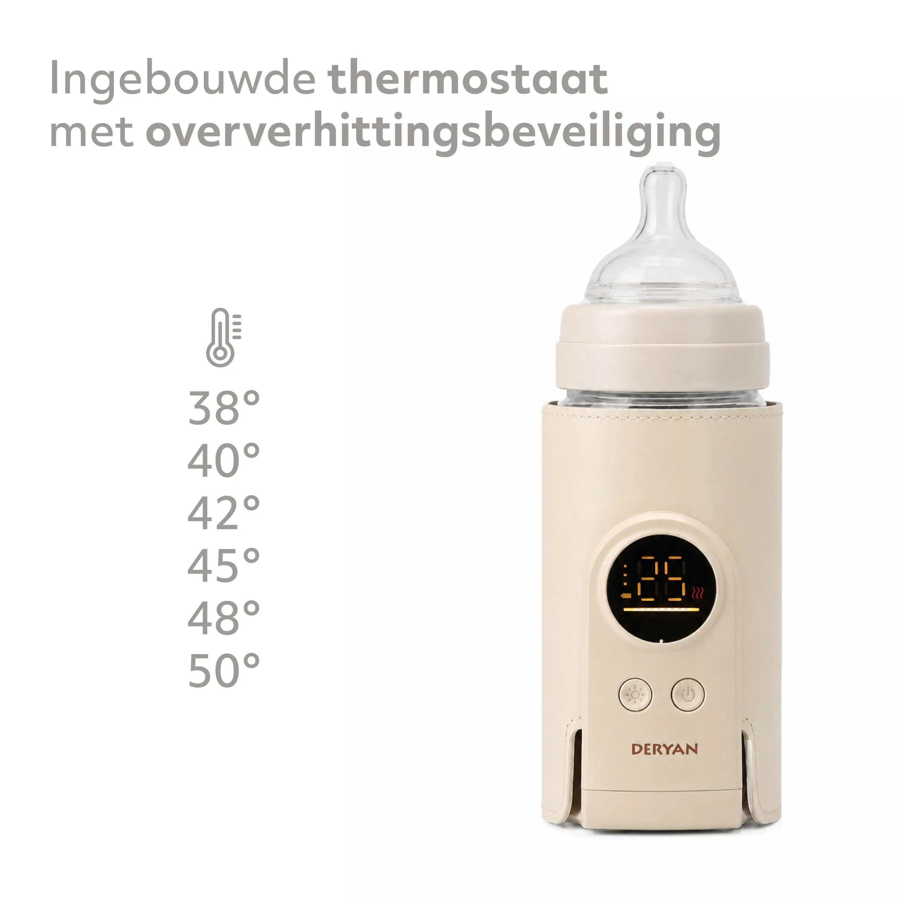 Chauffe-Biberon Portable Sleeve - Crème 4/5