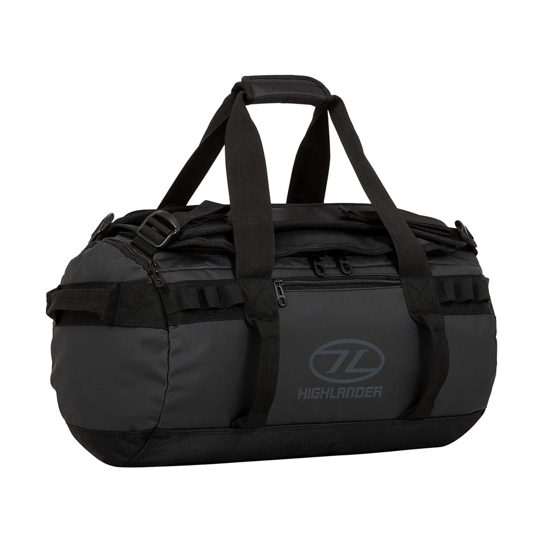 Bolsa de viaje de 45L con correas de mochila Highlander Storm Kitbag 2/5