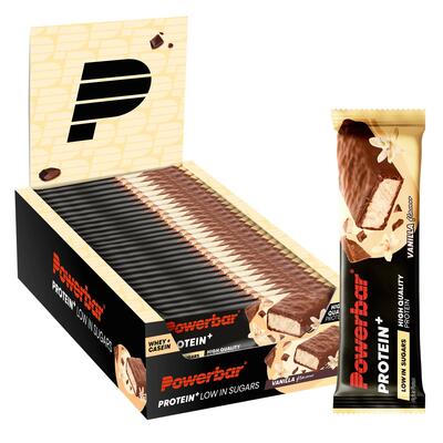 Eiwitrepen - blik proteïne plus reep met laag suikergehalte (30x35g) - vanille
