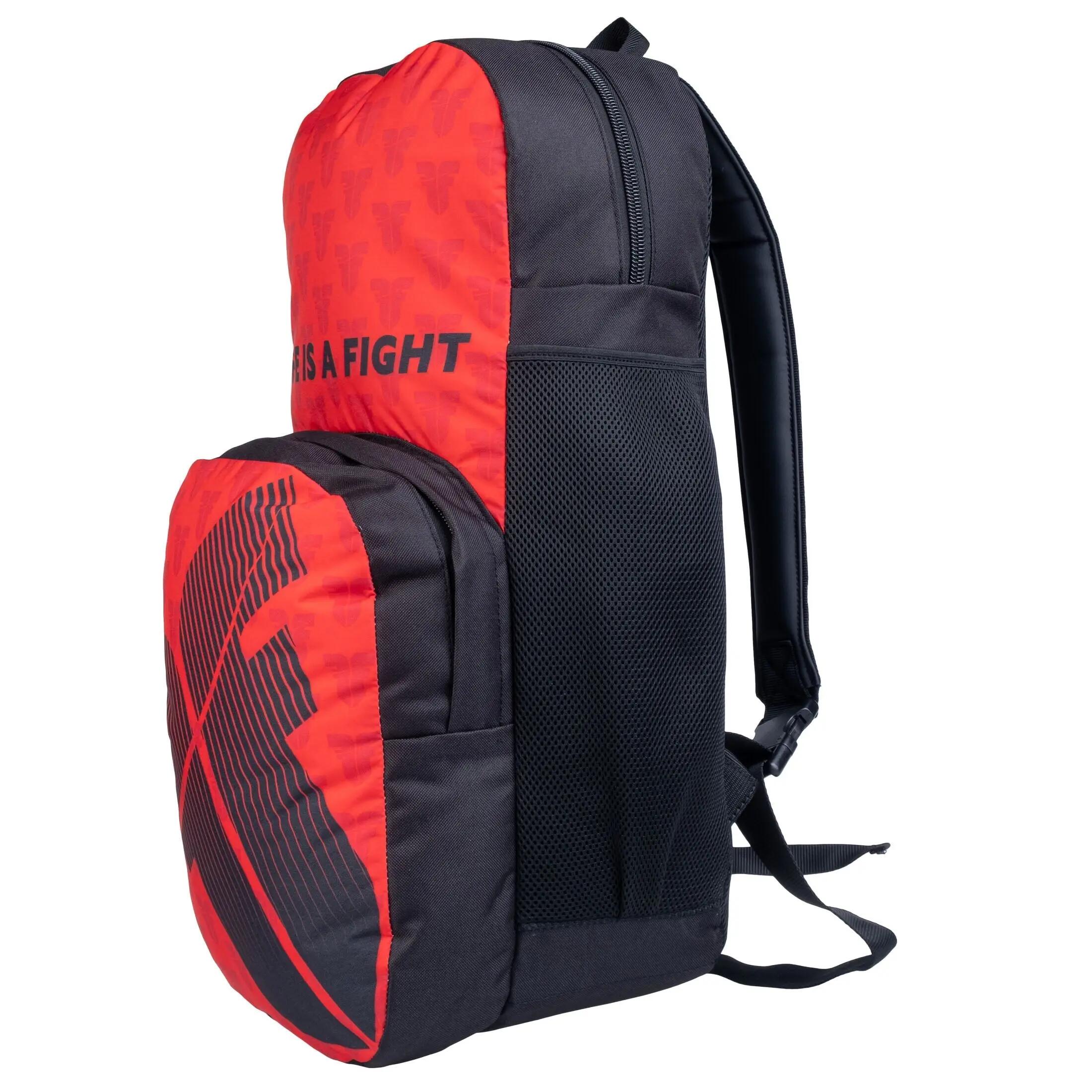 Sac à dos - Boxe anglaise - Unisexe - Robuste, pratique - Fighter M - Rouge 3/3