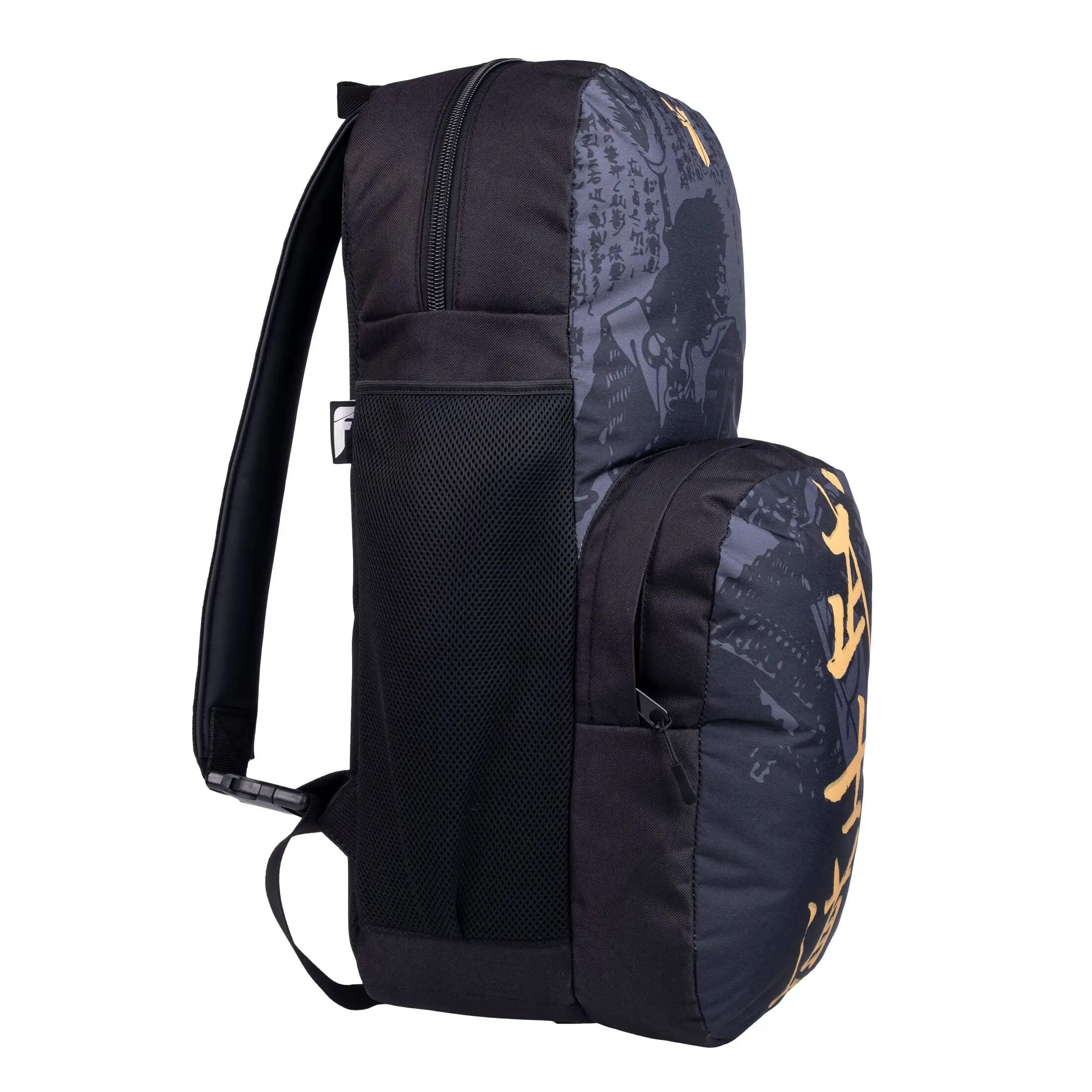 Sac à dos - Sport - Unisexe - Robuste, pratique - Samurai FBG-25-SM - Noir/Or 2/3