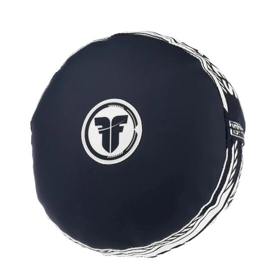 Cible ronde - Boxe thaï - Poignée ergonomique - noir/blanc