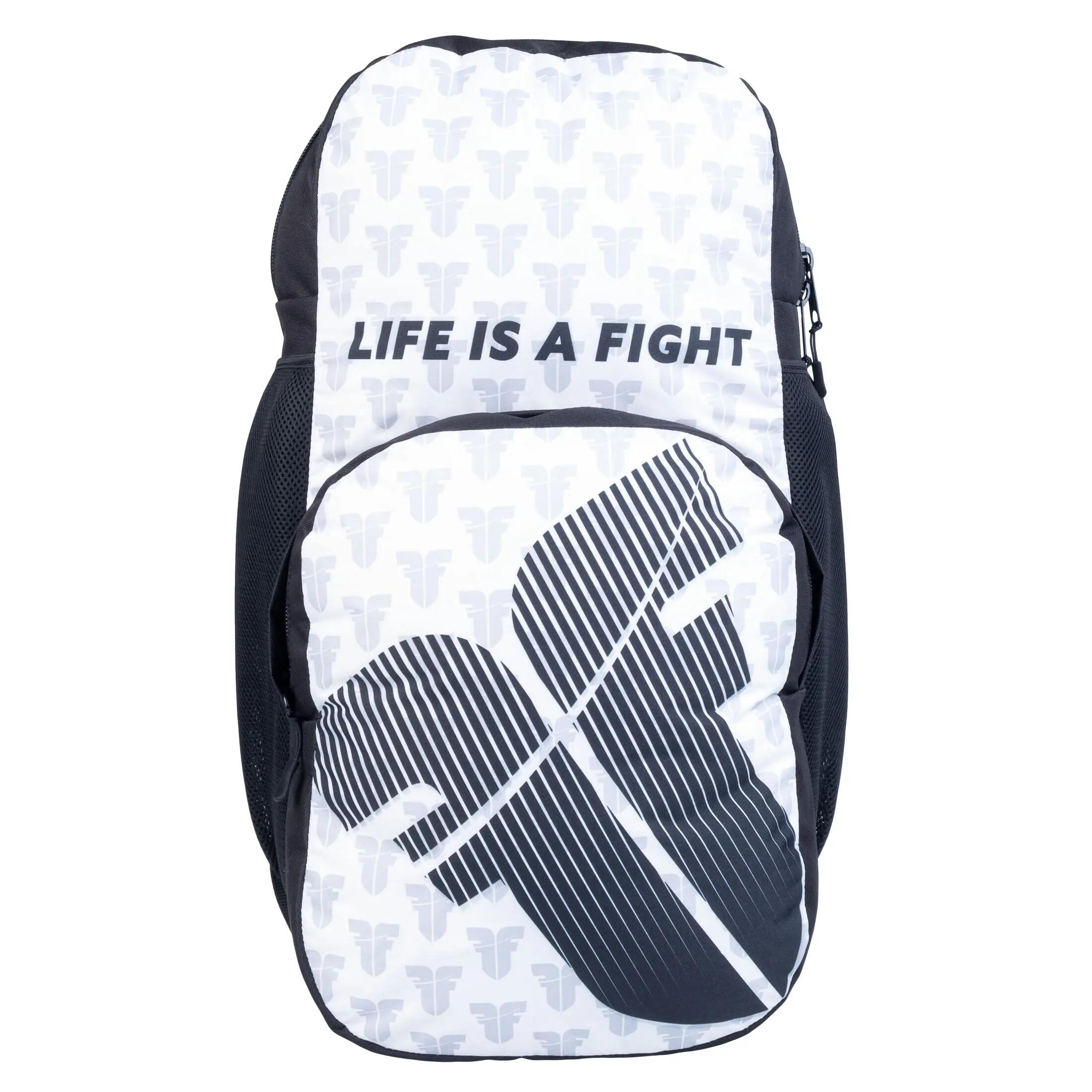 Sac à dos - Sport quotidien - Mixte - Robuste, pratique - FBG-25-LG-WH - Blanc 2/3