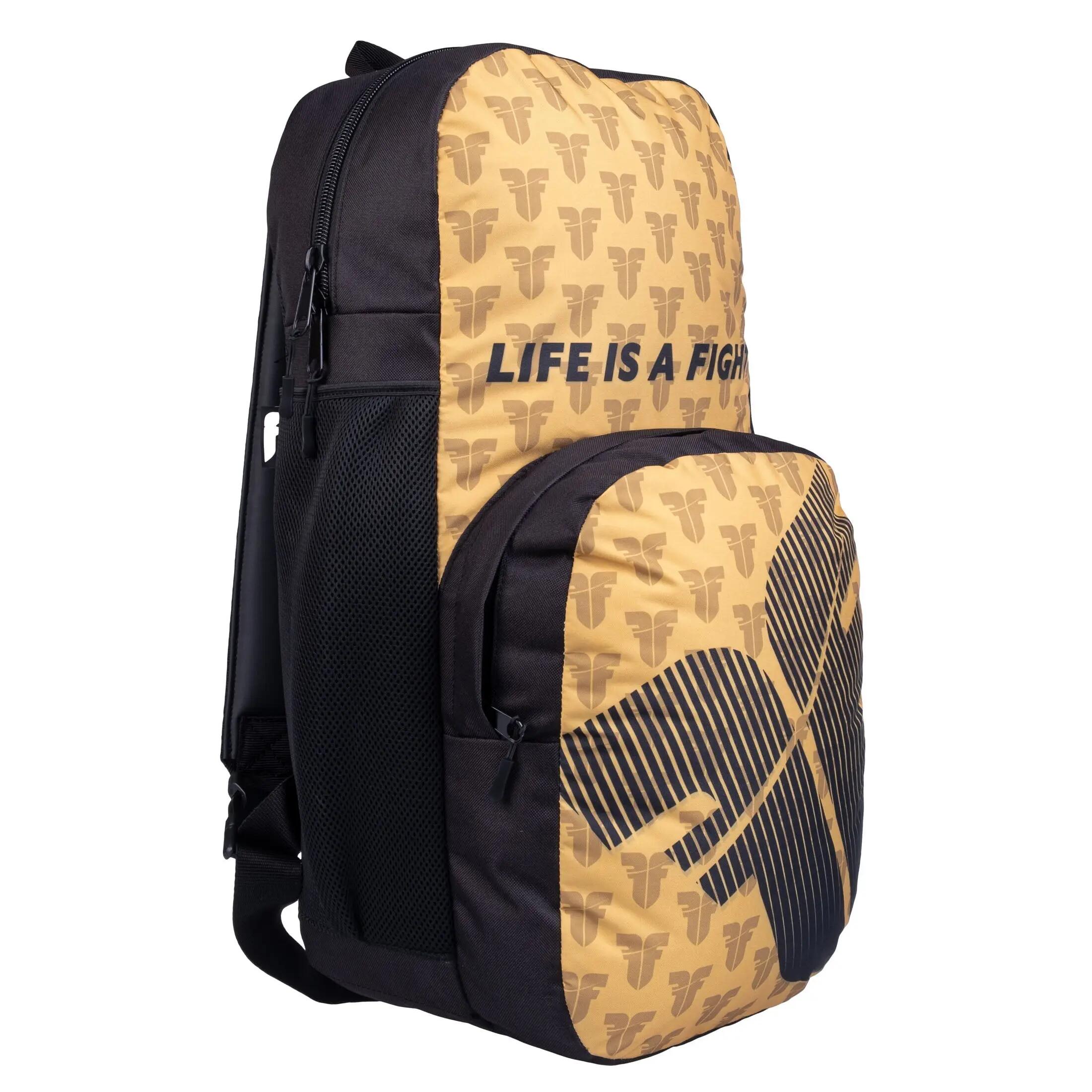 Sac à dos - Combat - Unisexe - Robuste, pratique - Fighter M - Doré 3/3