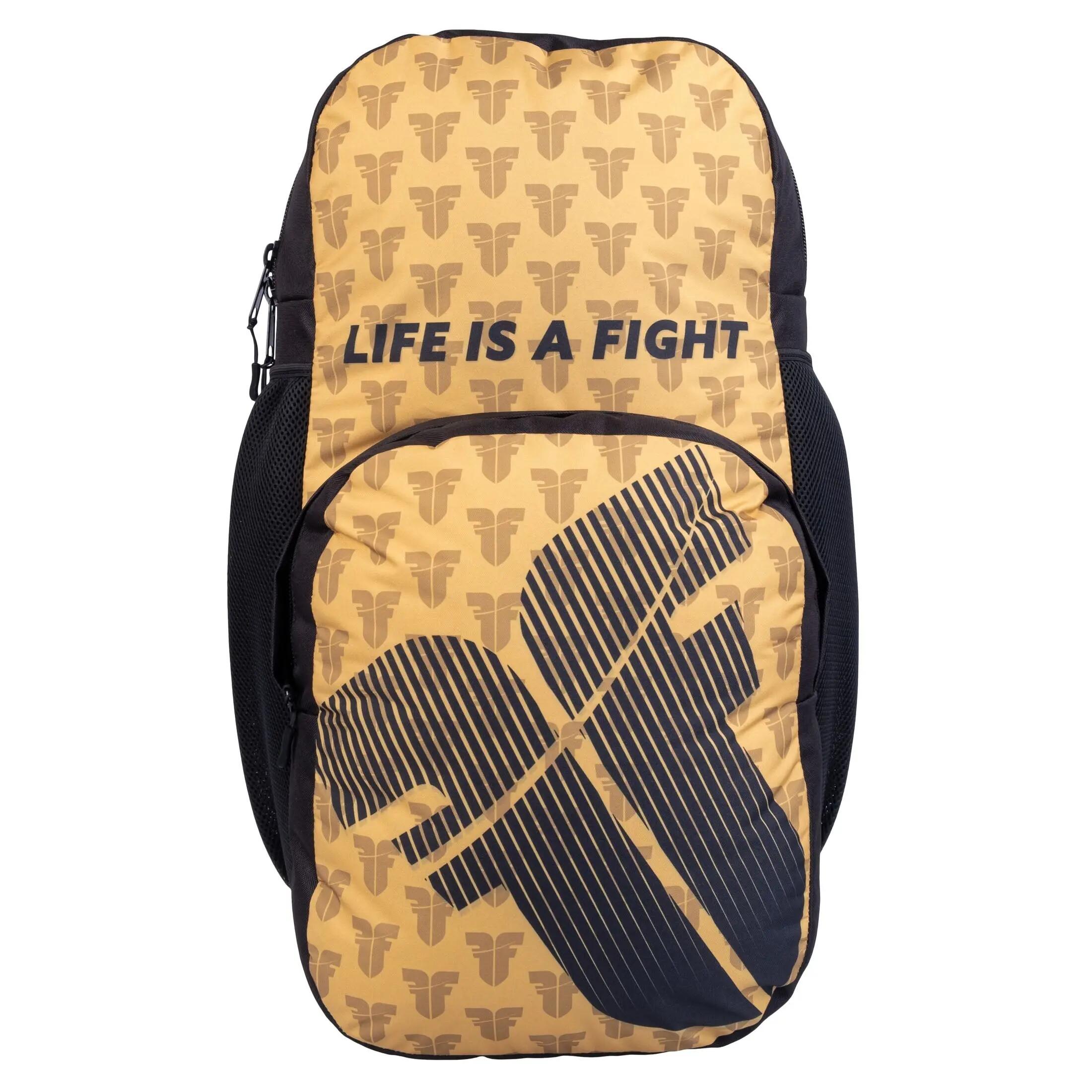 Sac à dos - Combat - Unisexe - Robuste, pratique - Fighter M - Doré 2/3