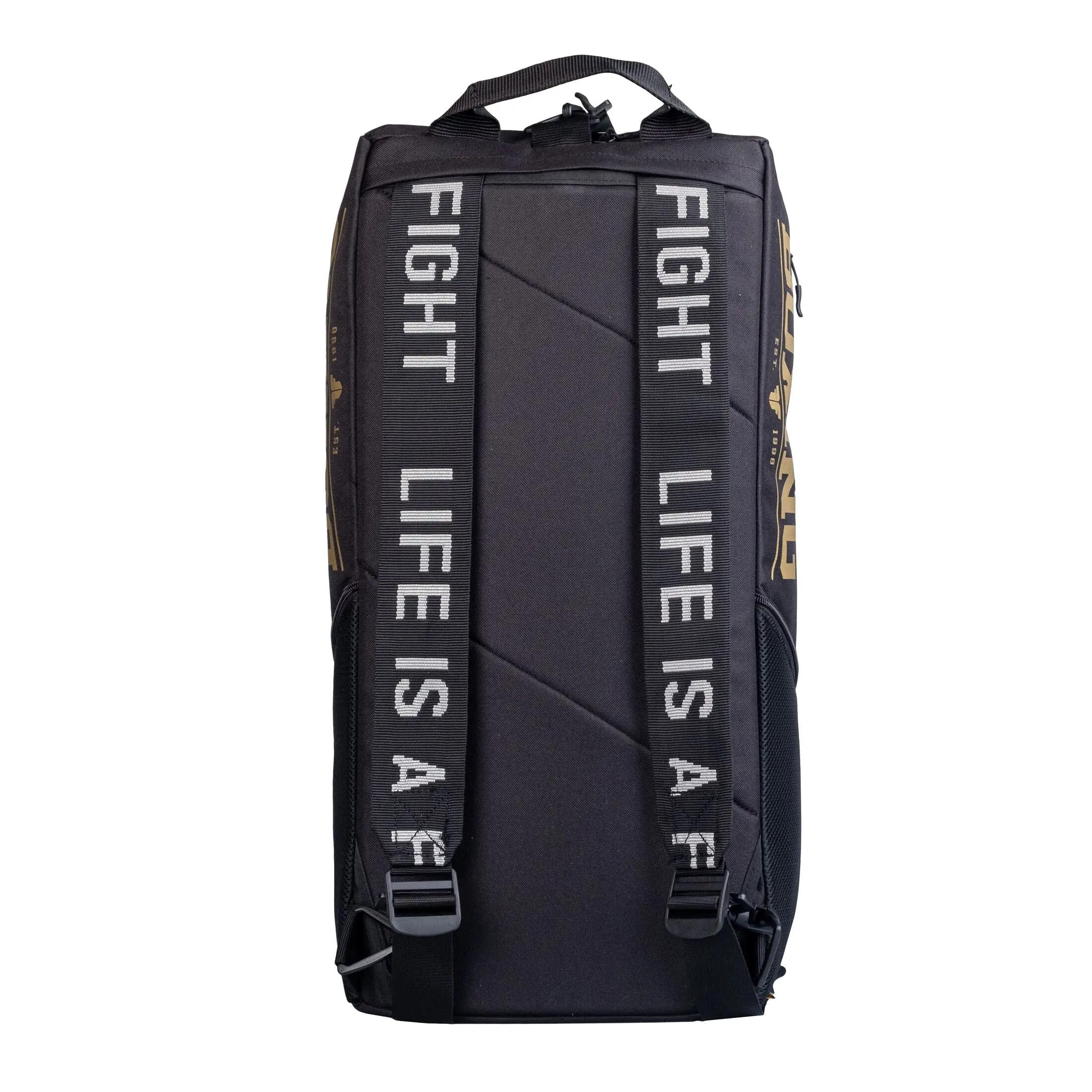Sac de sport - Combat - Unisexe - Robuste et spacieux - FTS-14-BX - Noir/Doré 3/3