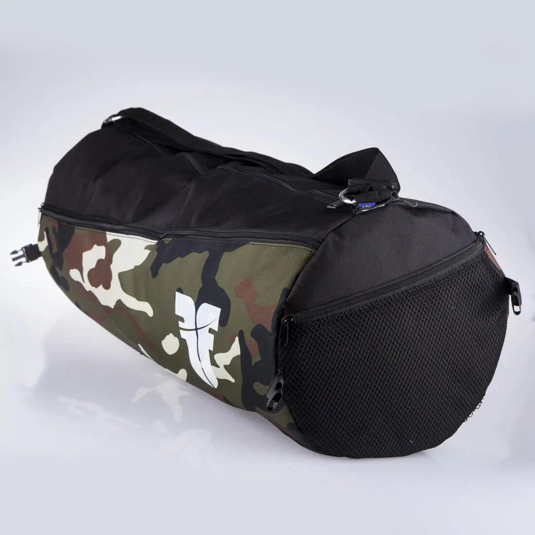 Sac de sport - Combat - Unisexe - Compact et robuste - FSB-06 - Noir/camouflage 2/3