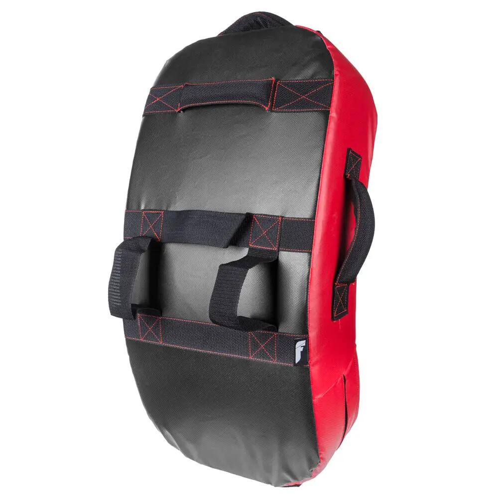 Bouclier de frappe Muay Thai - Multi-prise FKSH-02 - Noir/rouge 2/3