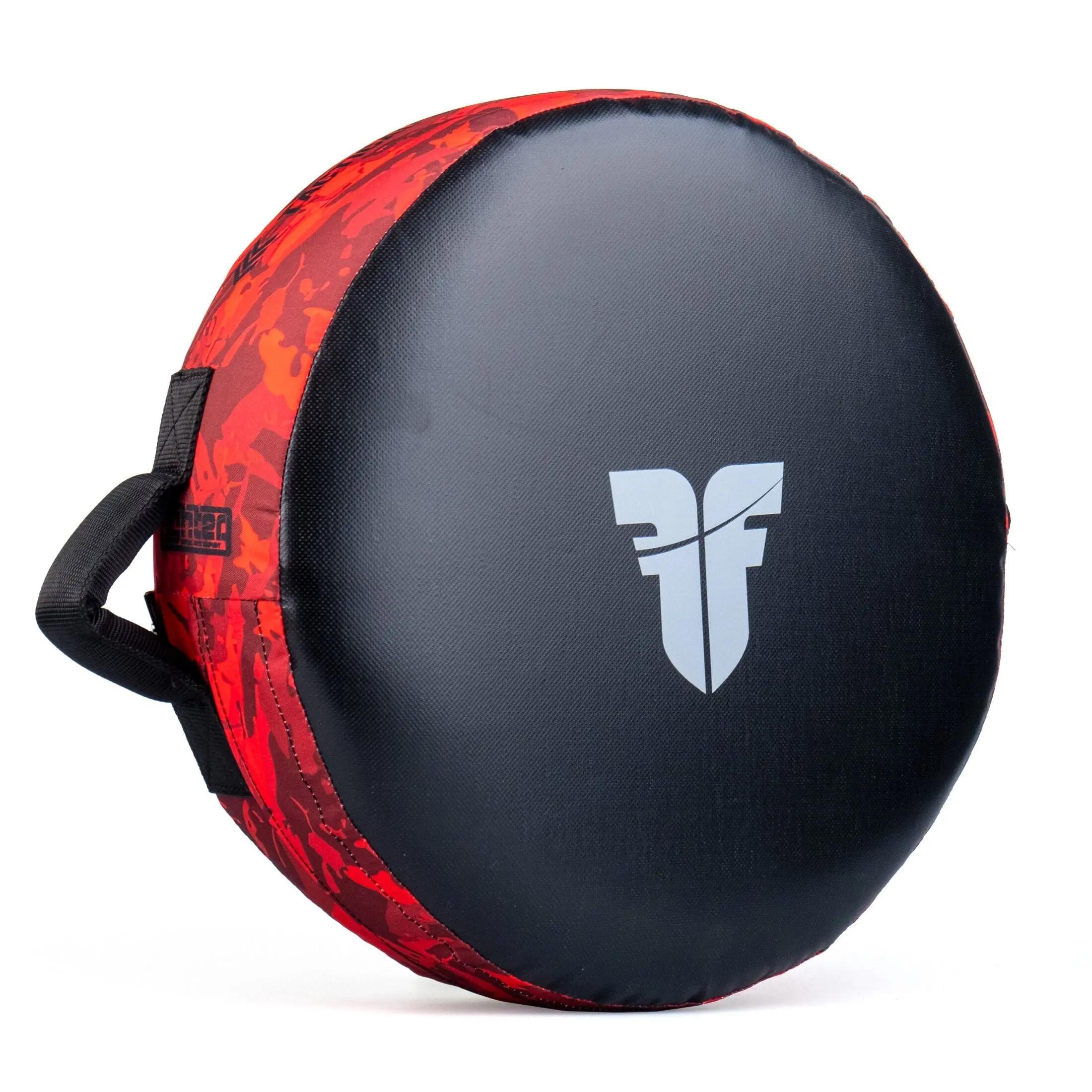 Bouclier rond - Boxe anglaise - Absorption chocs - Rouge 2/3