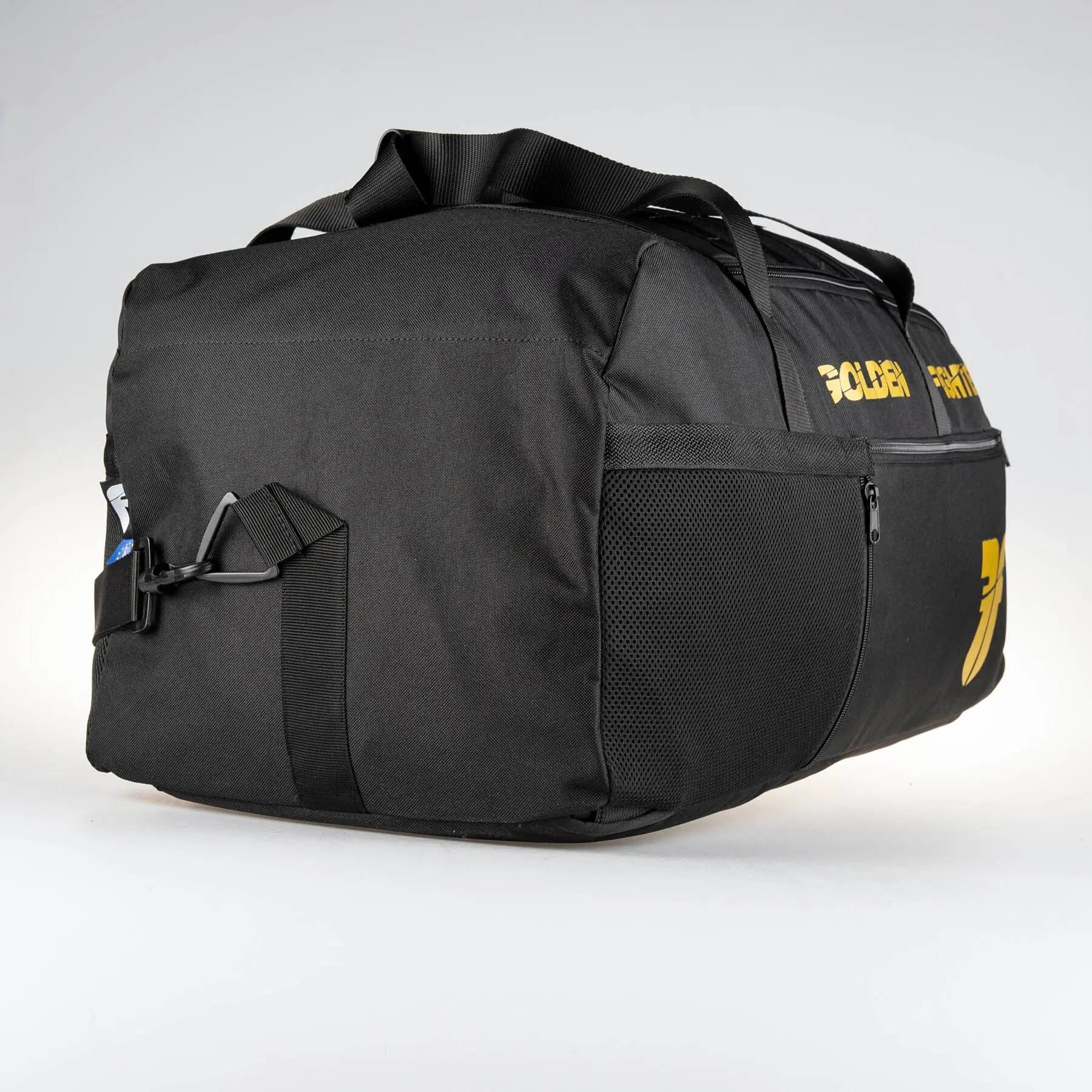 Sac de sport - Boxe anglaise - Unisexe - Grand format, robuste, FTBP-08 - Doré 3/3