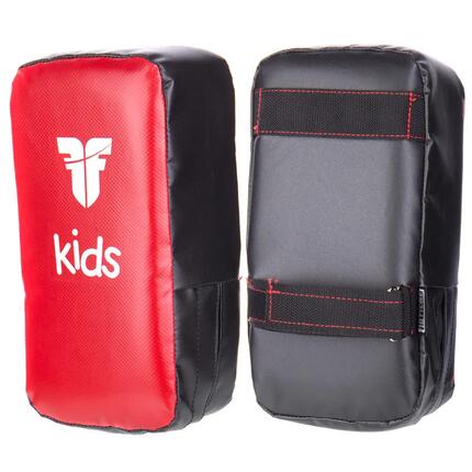 Boucliers frappe enfant - Boxe anglaise - Lot de 2 - Rouge/Noir
