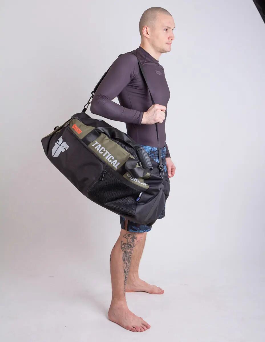 Sac de sport - Combat - Adulte - XL robuste - FTBP-06 - Vert armée 3/3