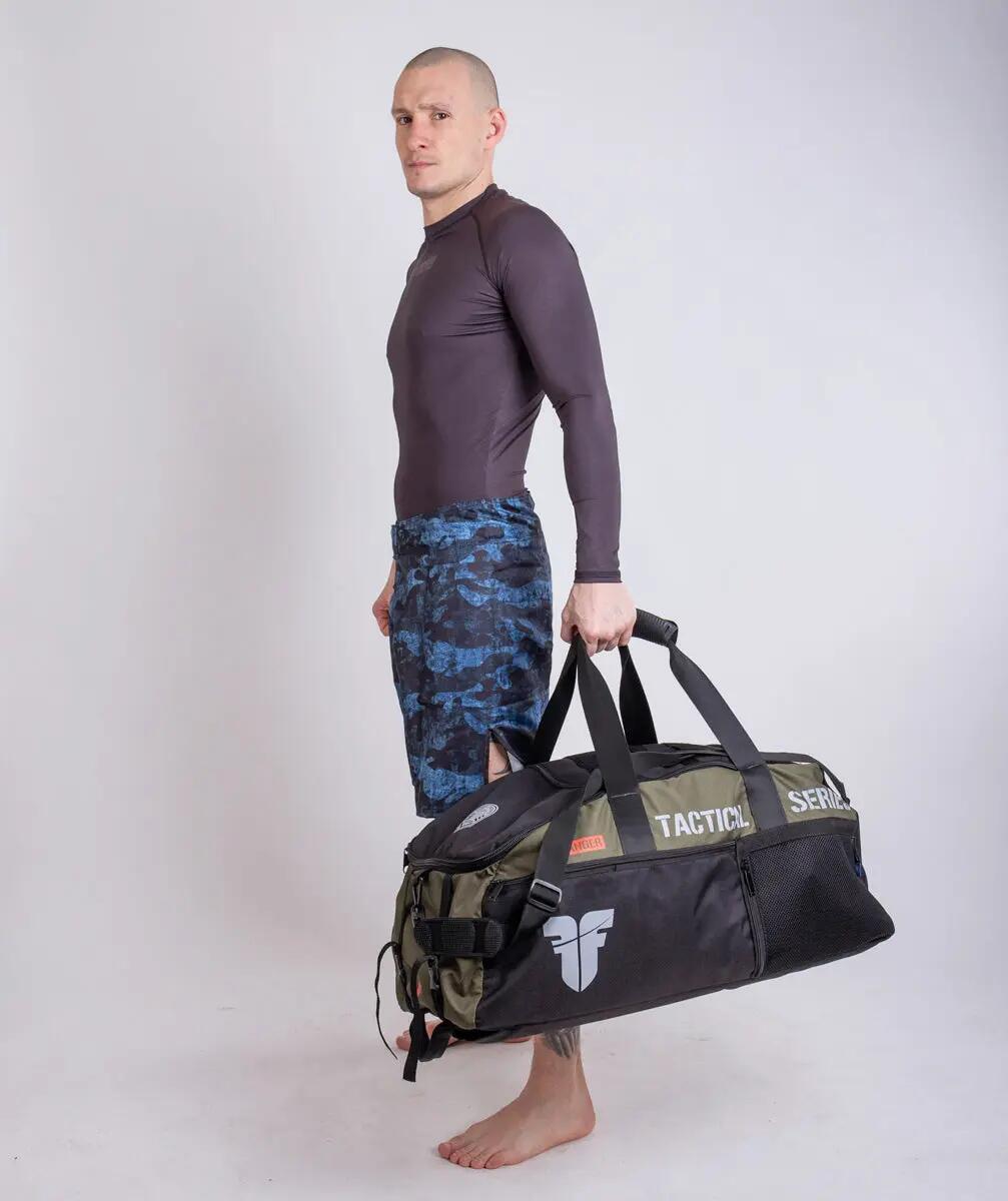 Sac de sport - Combat - Adulte - XL robuste - FTBP-06 - Vert armée 2/3