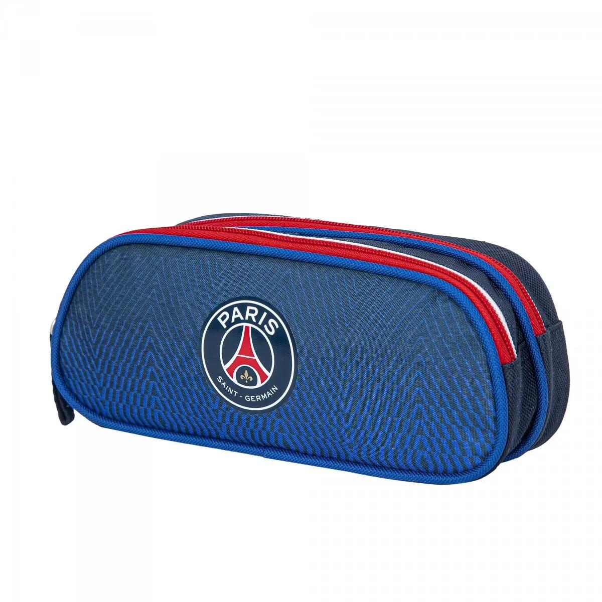Paris Saint Germain piórnik double pencil case granatowy 3/5