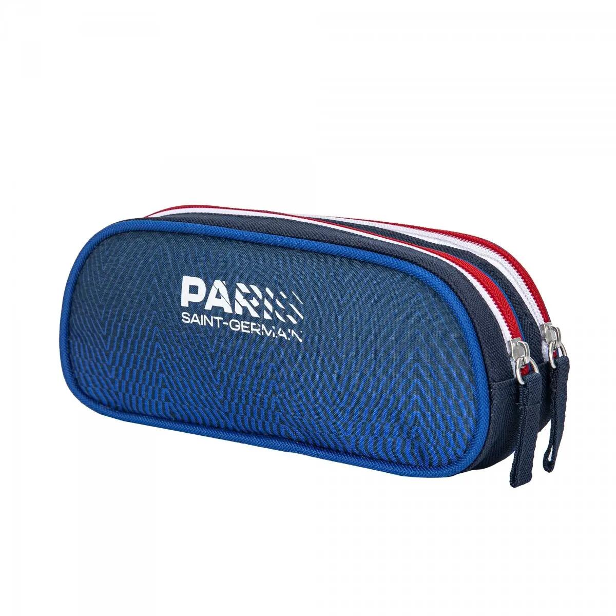 Paris Saint Germain piórnik double pencil case granatowy 2/5