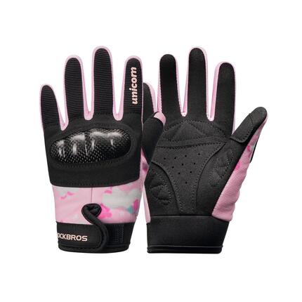 ROCKBROS Gants enfant complets avec protection PVC & écran tactile