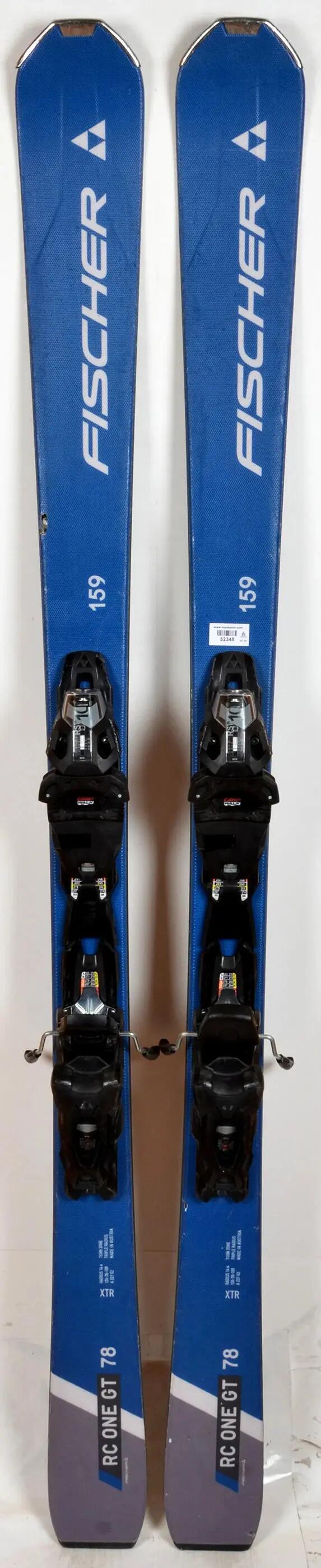 RECONDITIONNE - Skis Fischer RC ONE 78 GT XTR - BON 2/2