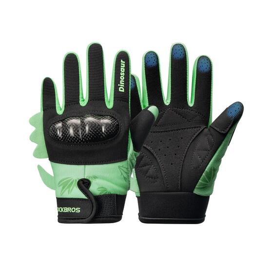 ROCKBROS Gants enfant complets avec protection PVC & écran tactile