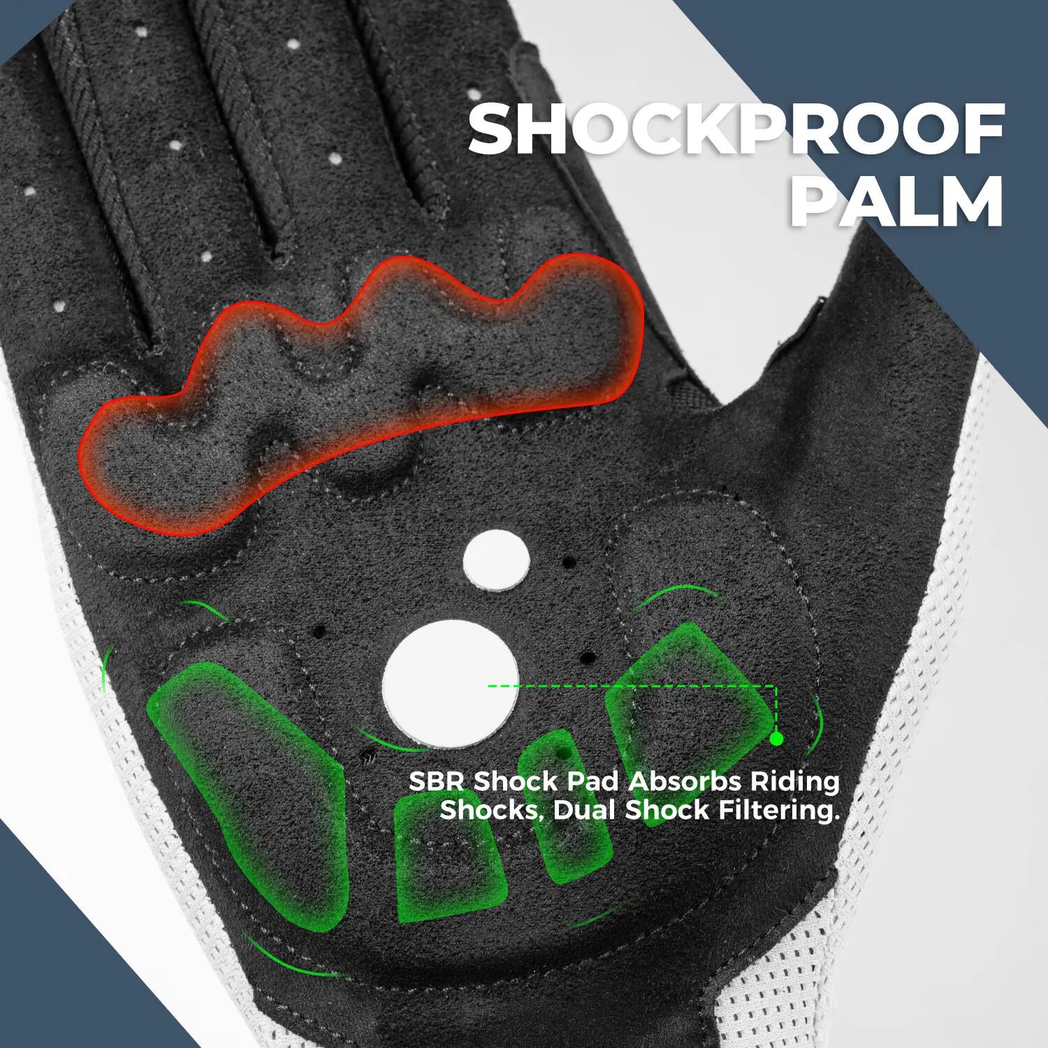 ROCKBROS Vollfinger Fahrradhandschuhe mit Touchscreen 2/6
