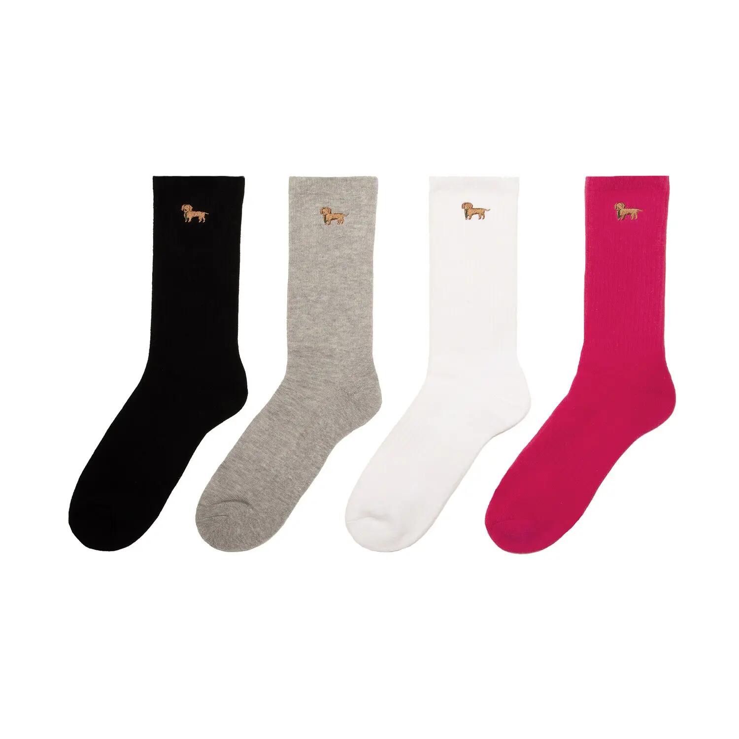 KRAWATTENDACKEL Sportsocken/Tennissocken - 007 Weiß 41 - 46 4/4