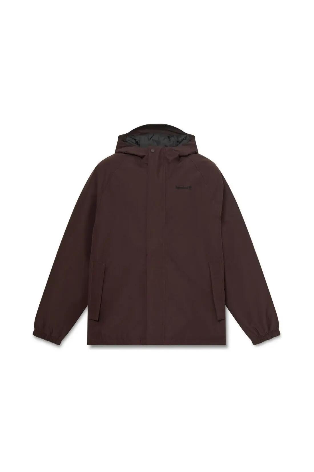 Veste imperméable - sportswear - homme - capuche réglable - marron 4/4