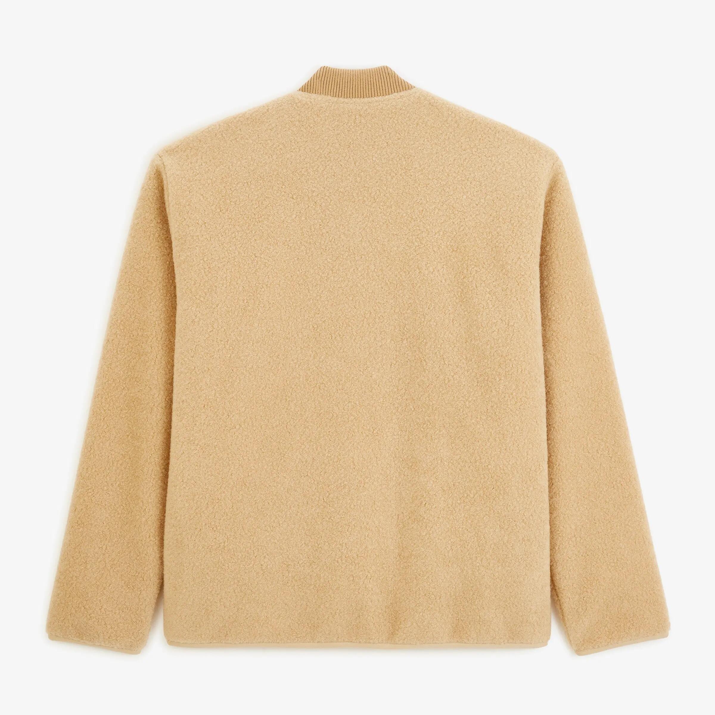 Blouson polaire moutonné beige sable Marcel 3/6