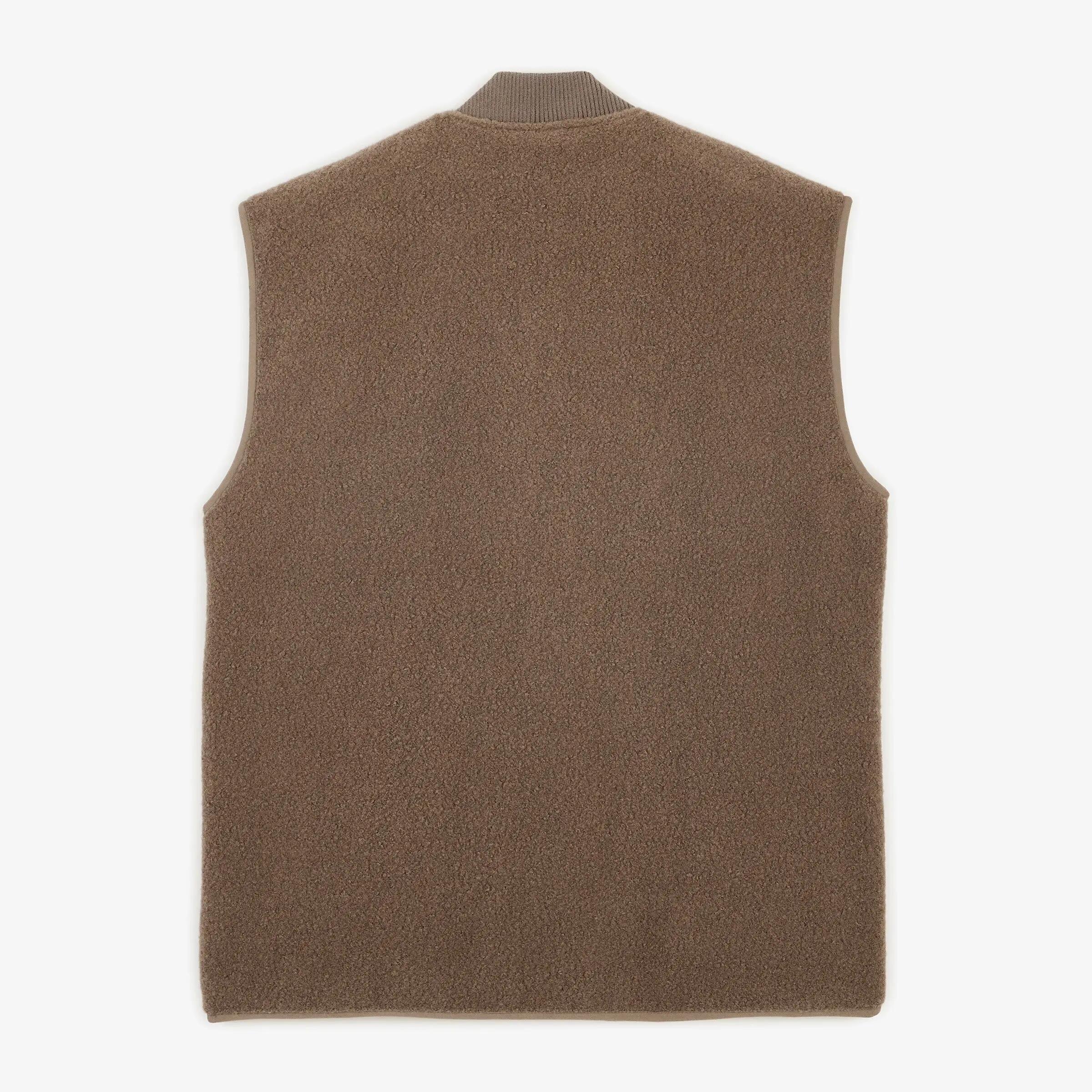 Gilet polaire sans manches beige Marcel 3/6