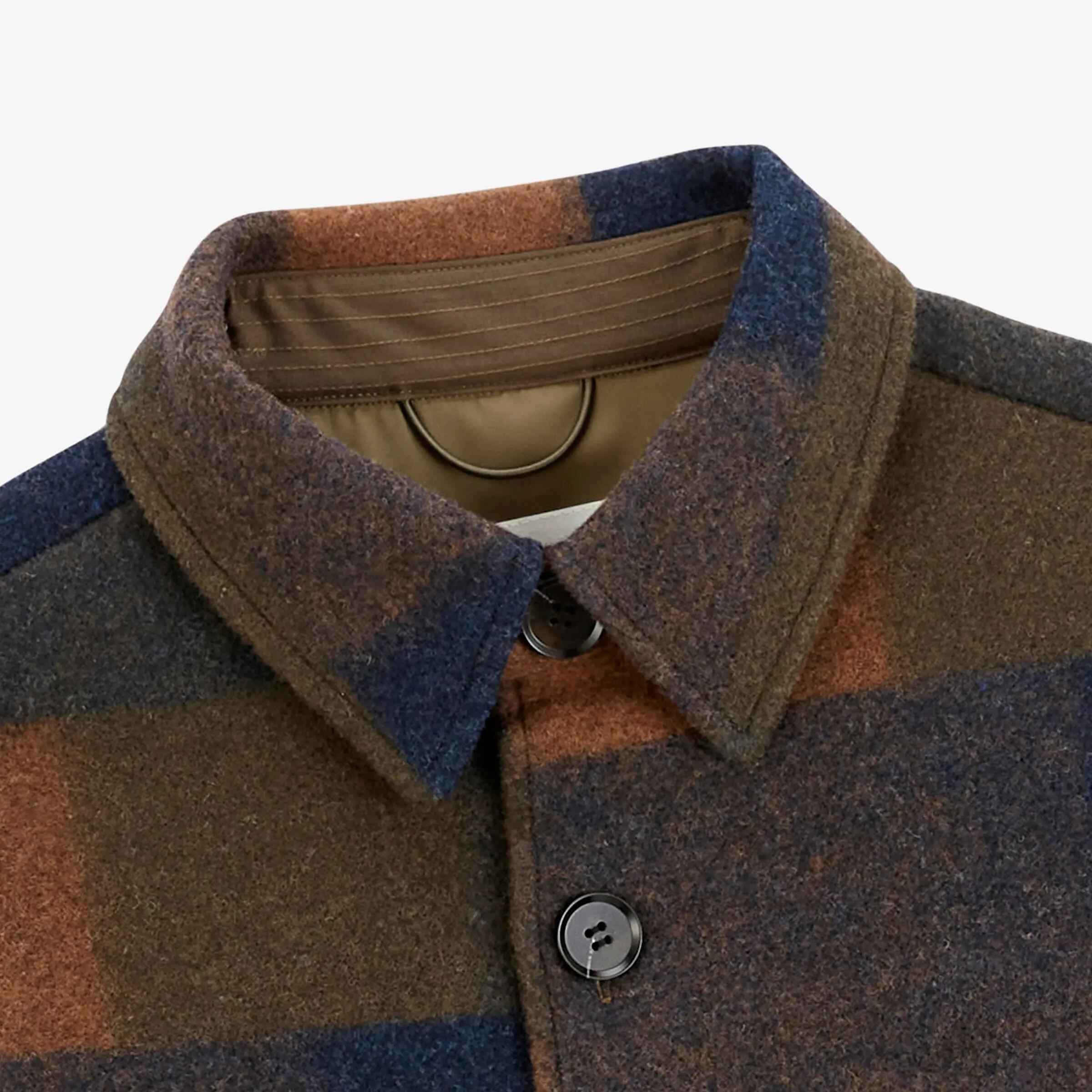 Camicia Trap Patchwork a quadri multicolore 4/7