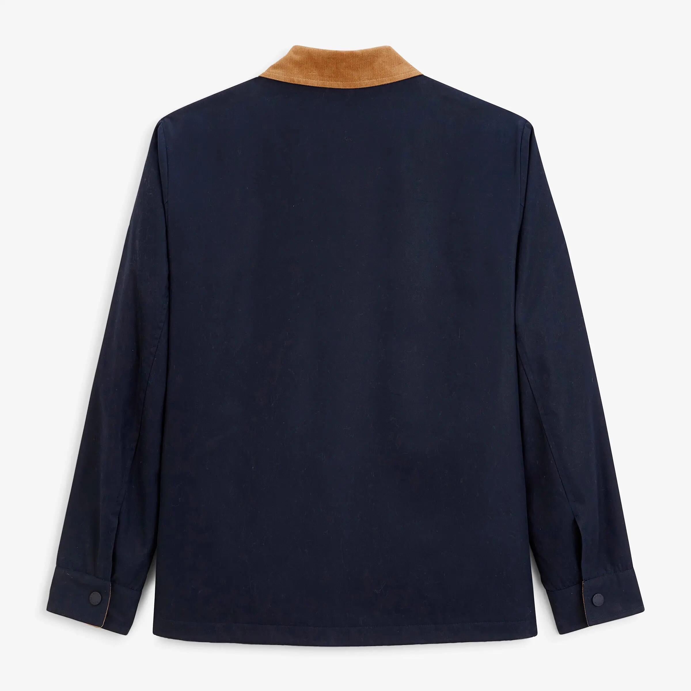 Blouson déperlant col velours bleu Dan SBPLAY 3/6