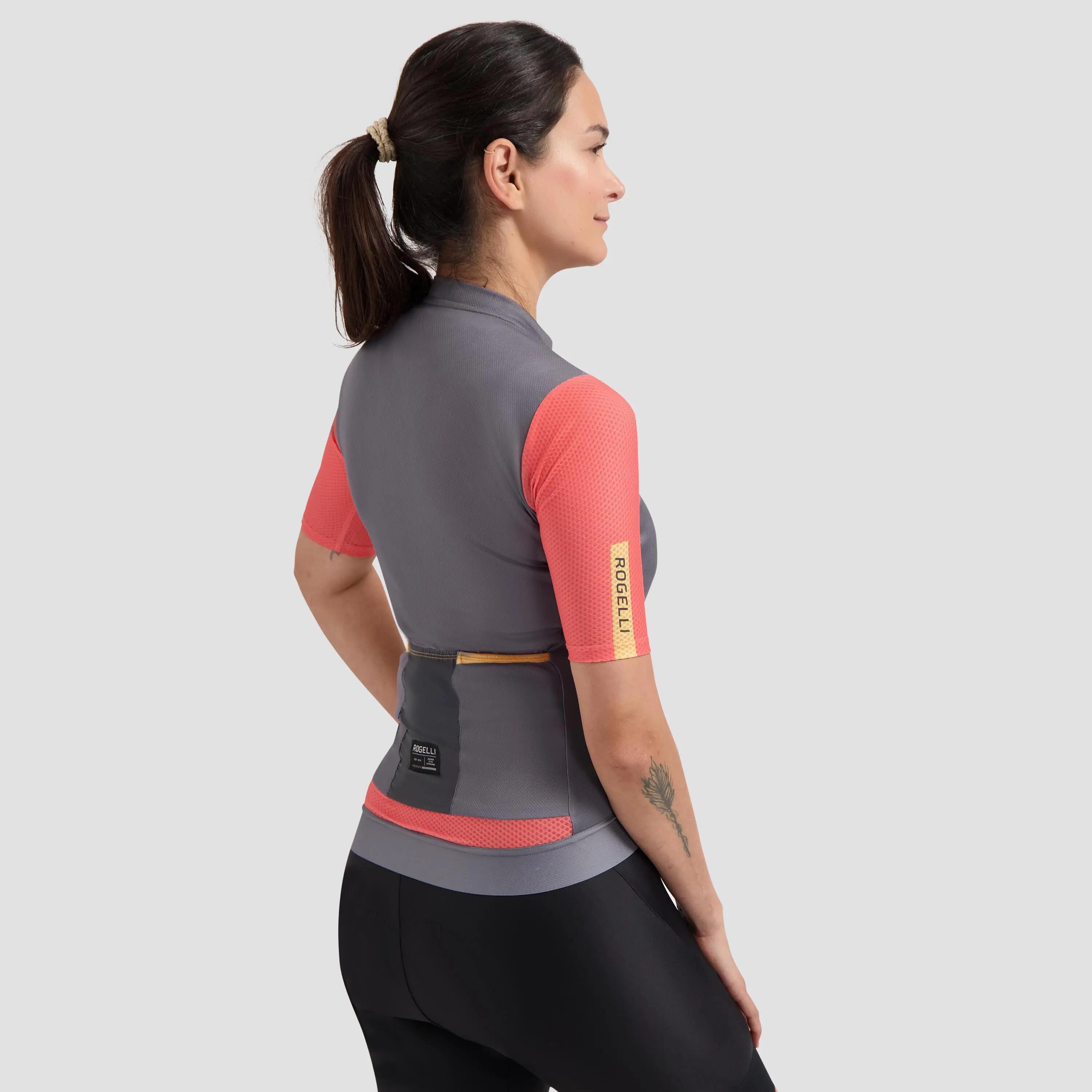 Maglia ciclismo manica corta Fast Donna 3/8