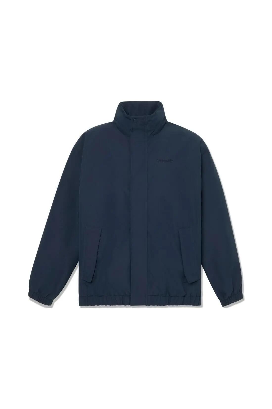 Bomber - Homme - Imperméable, capuche amovible - Bleu marine 4/4