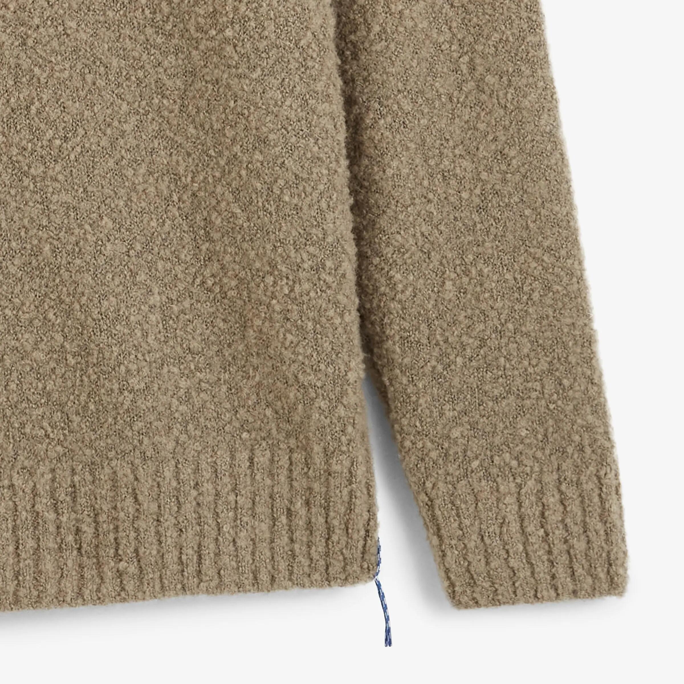 Pull laine bouclette col rond beige Murray SBPLAY 5/6