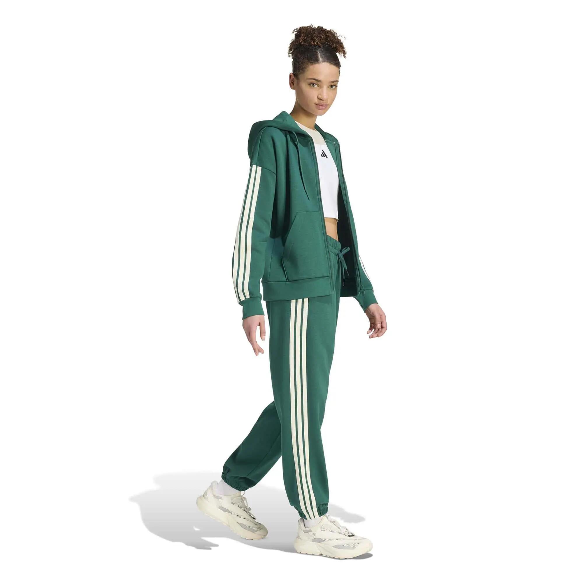 Bluza Adidas Sport W 3S Fl Fz Hd Damskie 4/5