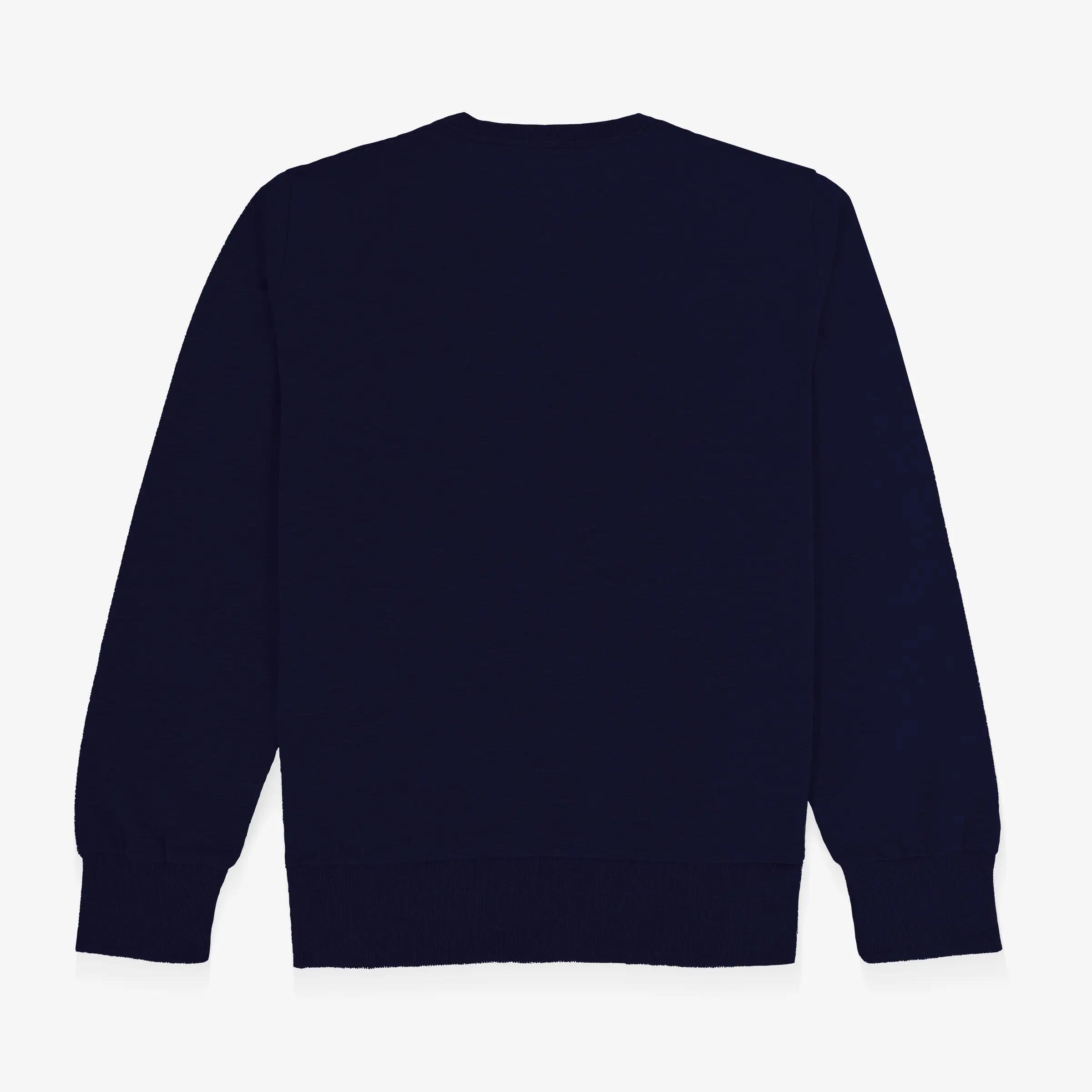 Swim-sweater met ronde hals van katoen 2/3