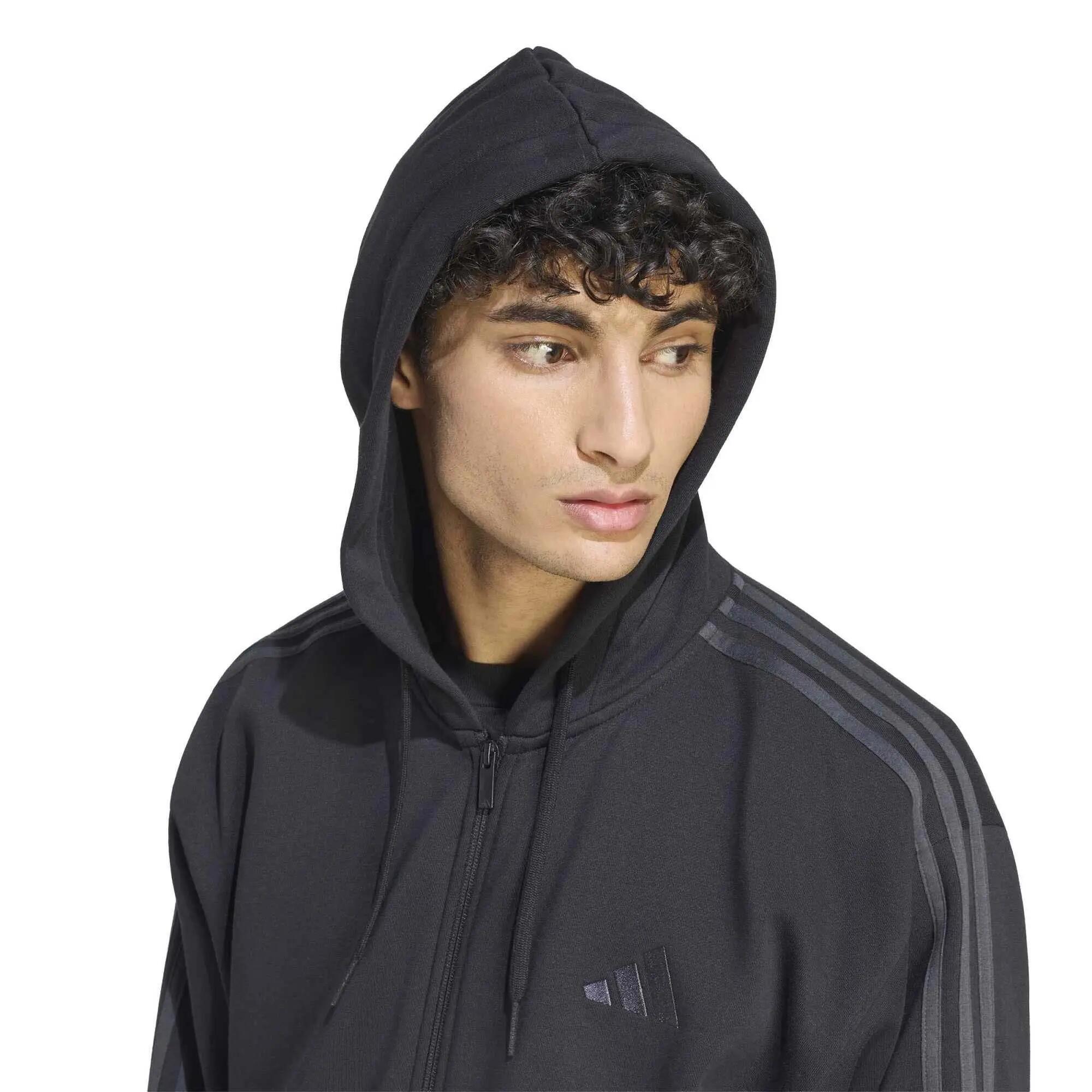Sudadera Adidas Sport M 3S Fl Fz Hd Adulto 5/5