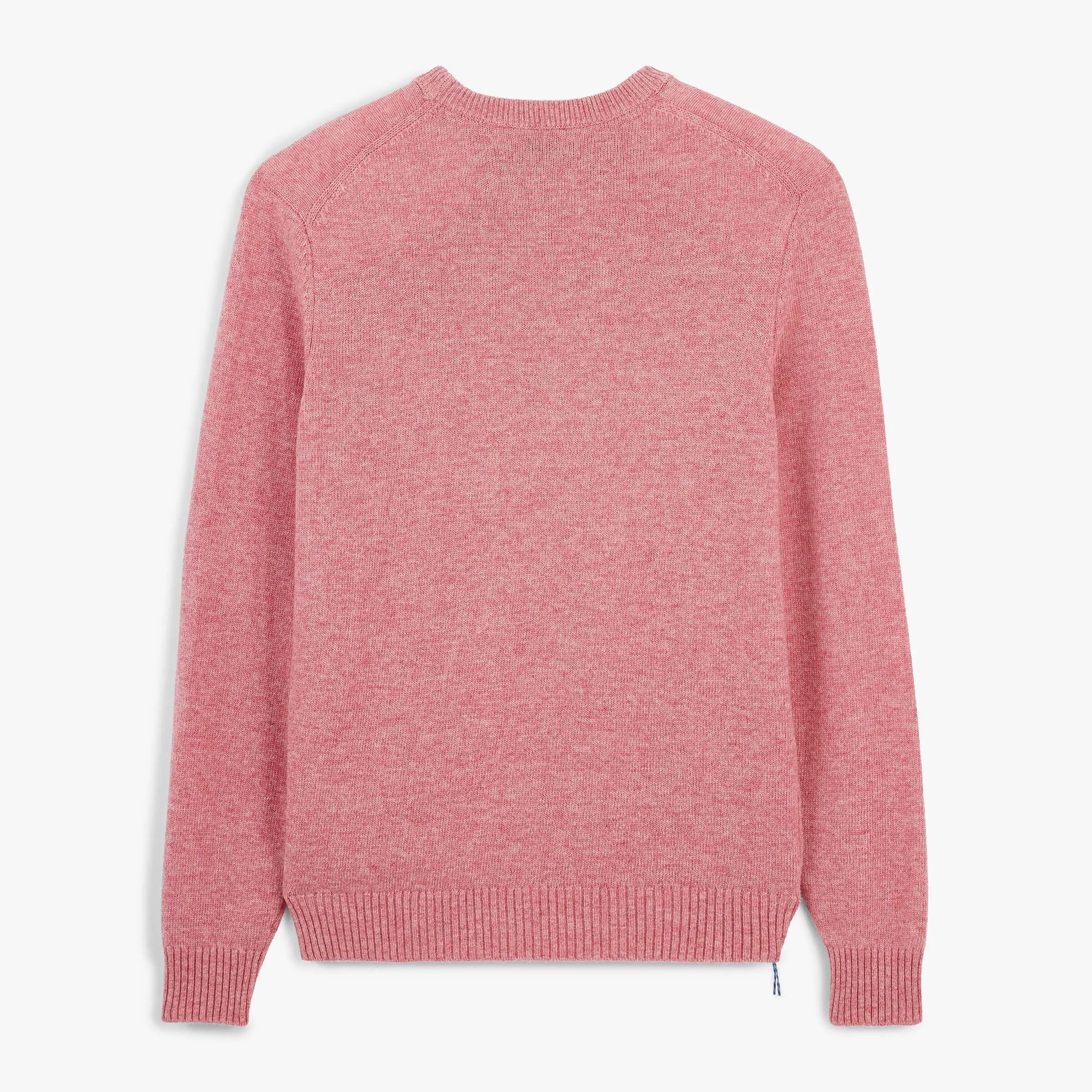 Pull laine col rond rose Madani SBPLAY 2/4